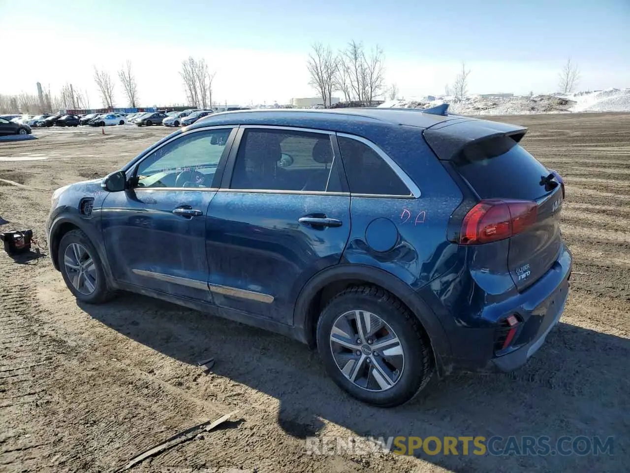 2 Photograph of a damaged car KNDCD3LD8N5536495 KIA NIRO 2022