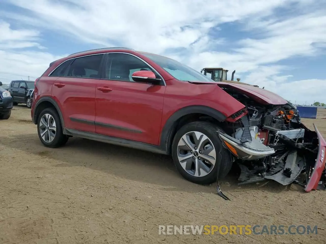 4 Photograph of a damaged car KNDCE3LG4N5149627 KIA NIRO 2022