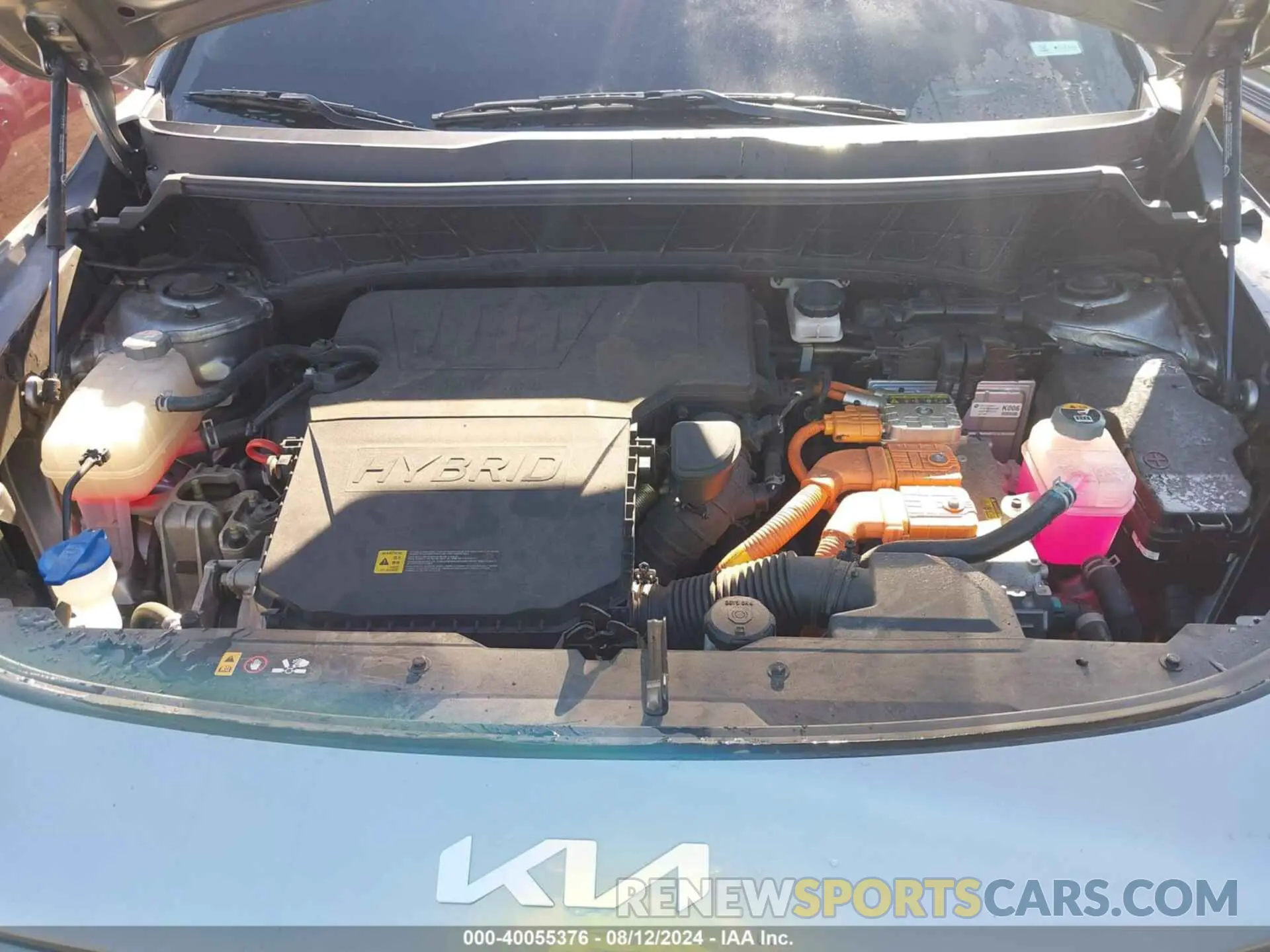 10 Photograph of a damaged car KNDCP3LE2P5065317 KIA NIRO 2023
