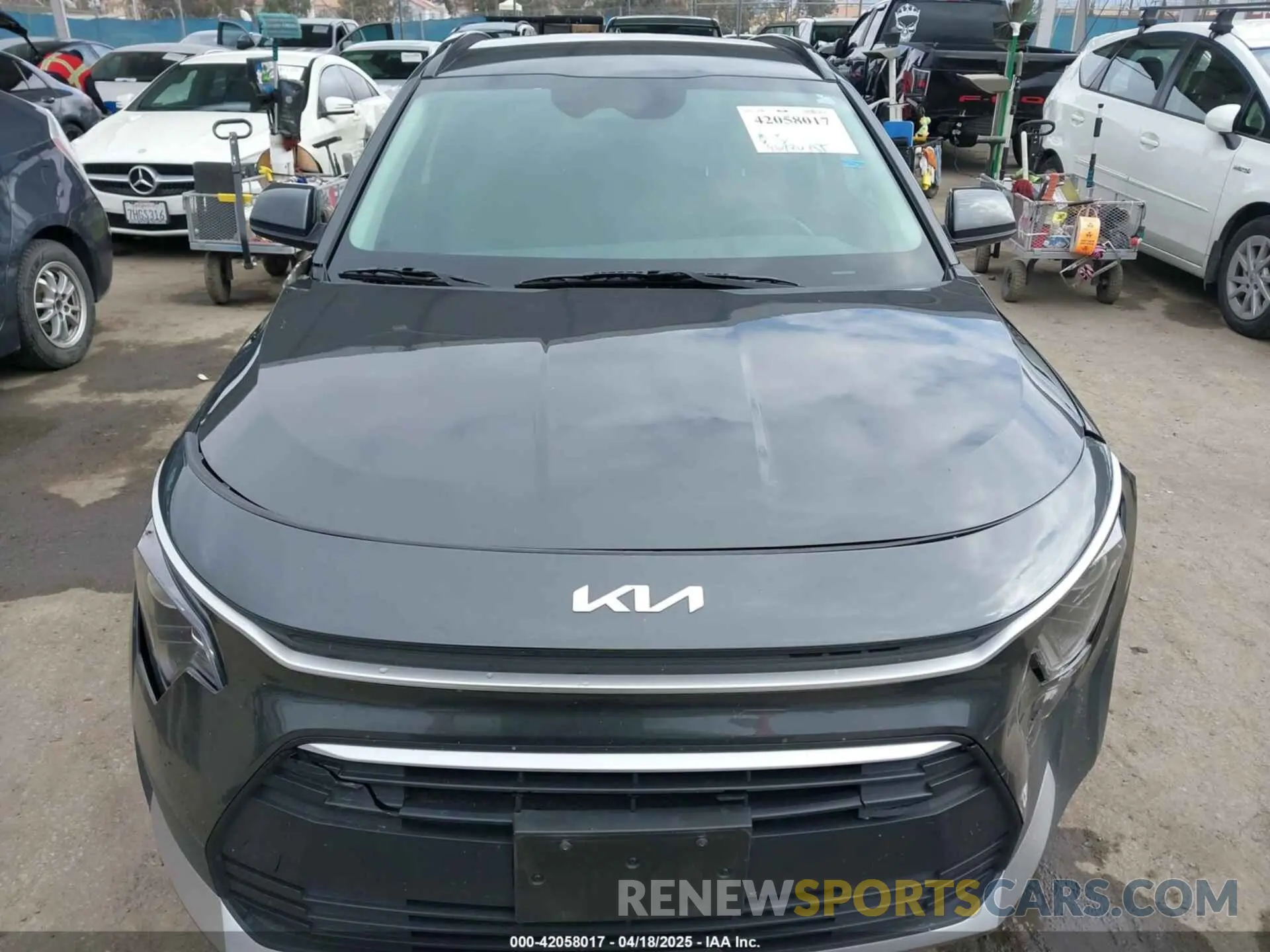 12 Photograph of a damaged car KNDCP3LE4P5084838 KIA NIRO 2023