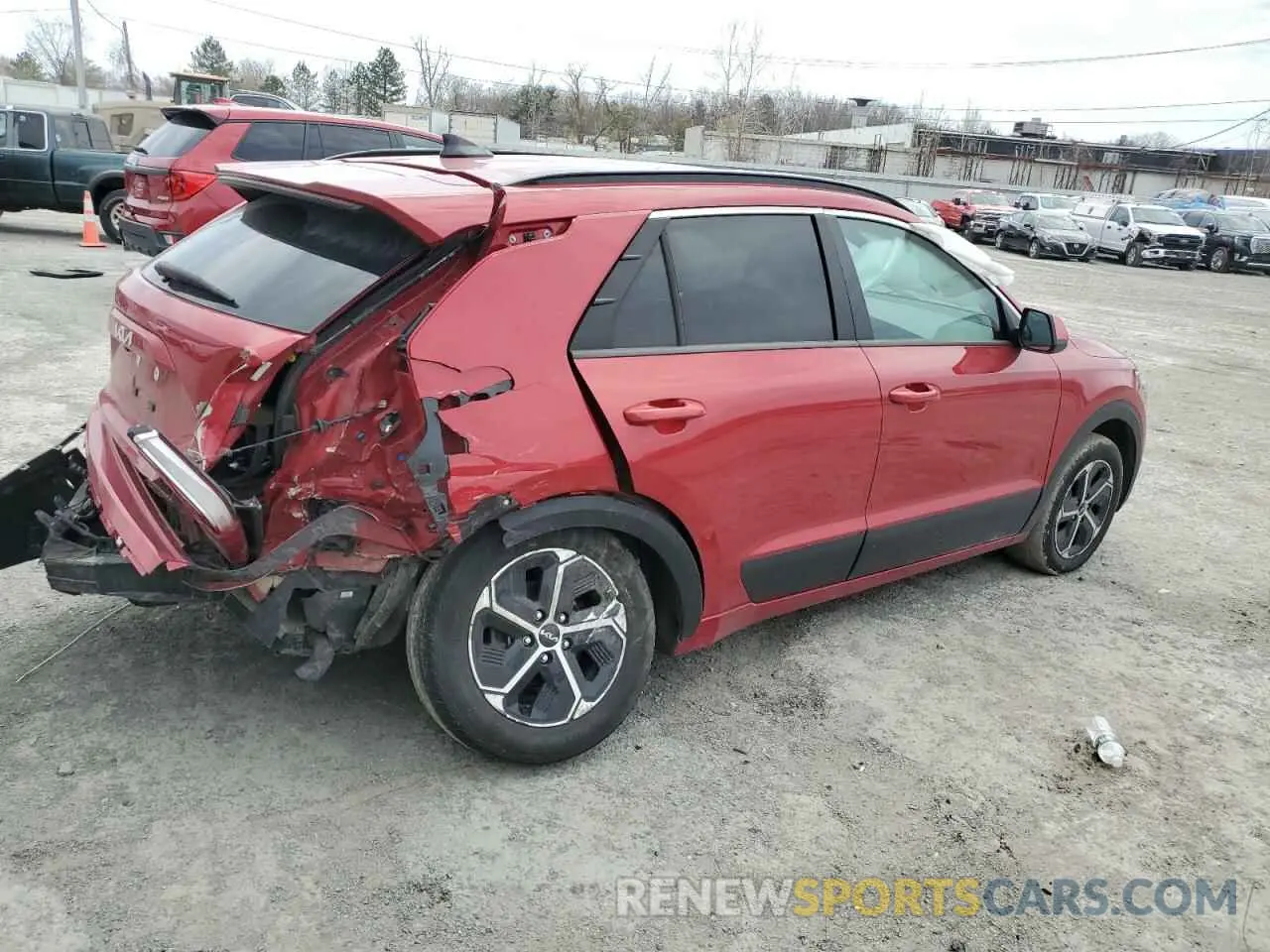 3 Photograph of a damaged car KNDCP3LE4P5094396 KIA NIRO 2023