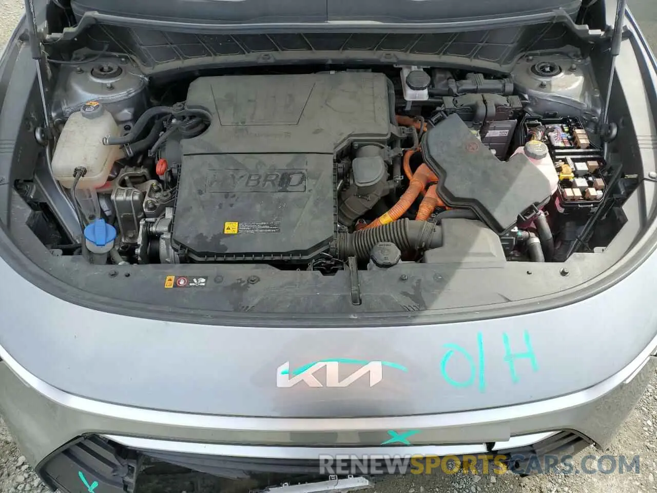 12 Photograph of a damaged car KNDCP3LE6P5081925 KIA NIRO 2023