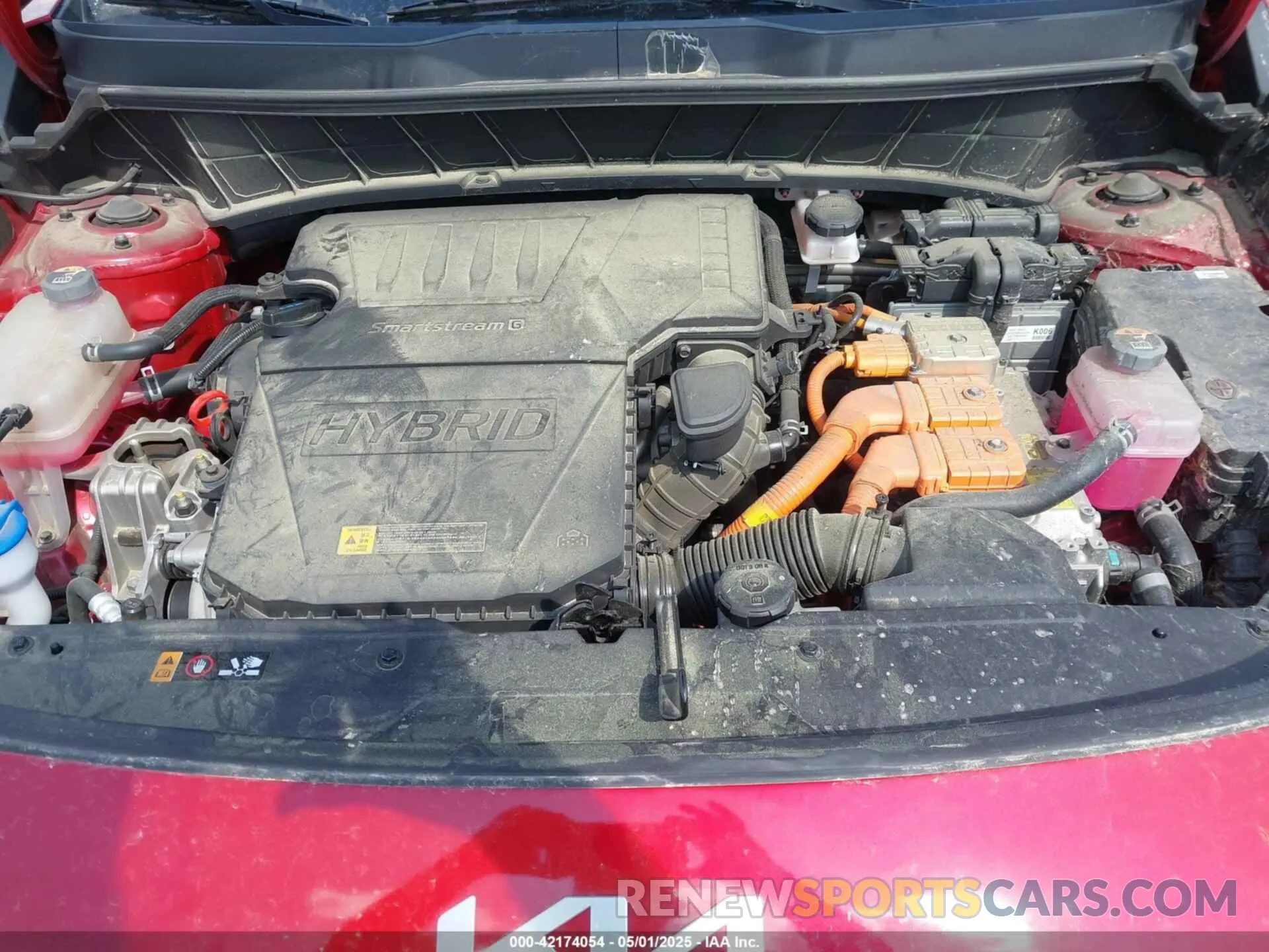 10 Photograph of a damaged car KNDCP3LE6P5094092 KIA NIRO 2023
