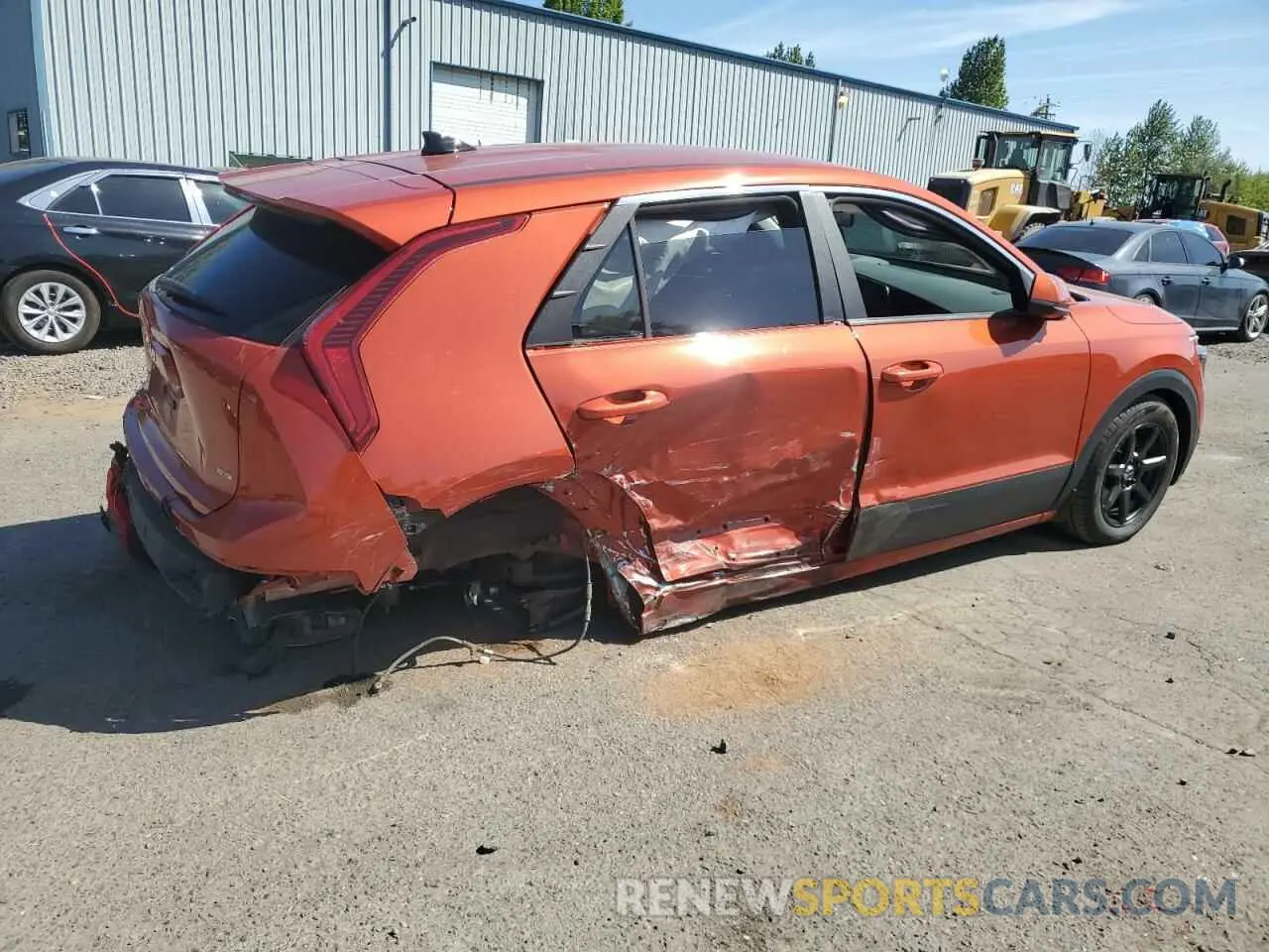 3 Photograph of a damaged car KNDCP3LE7P5117766 KIA NIRO 2023