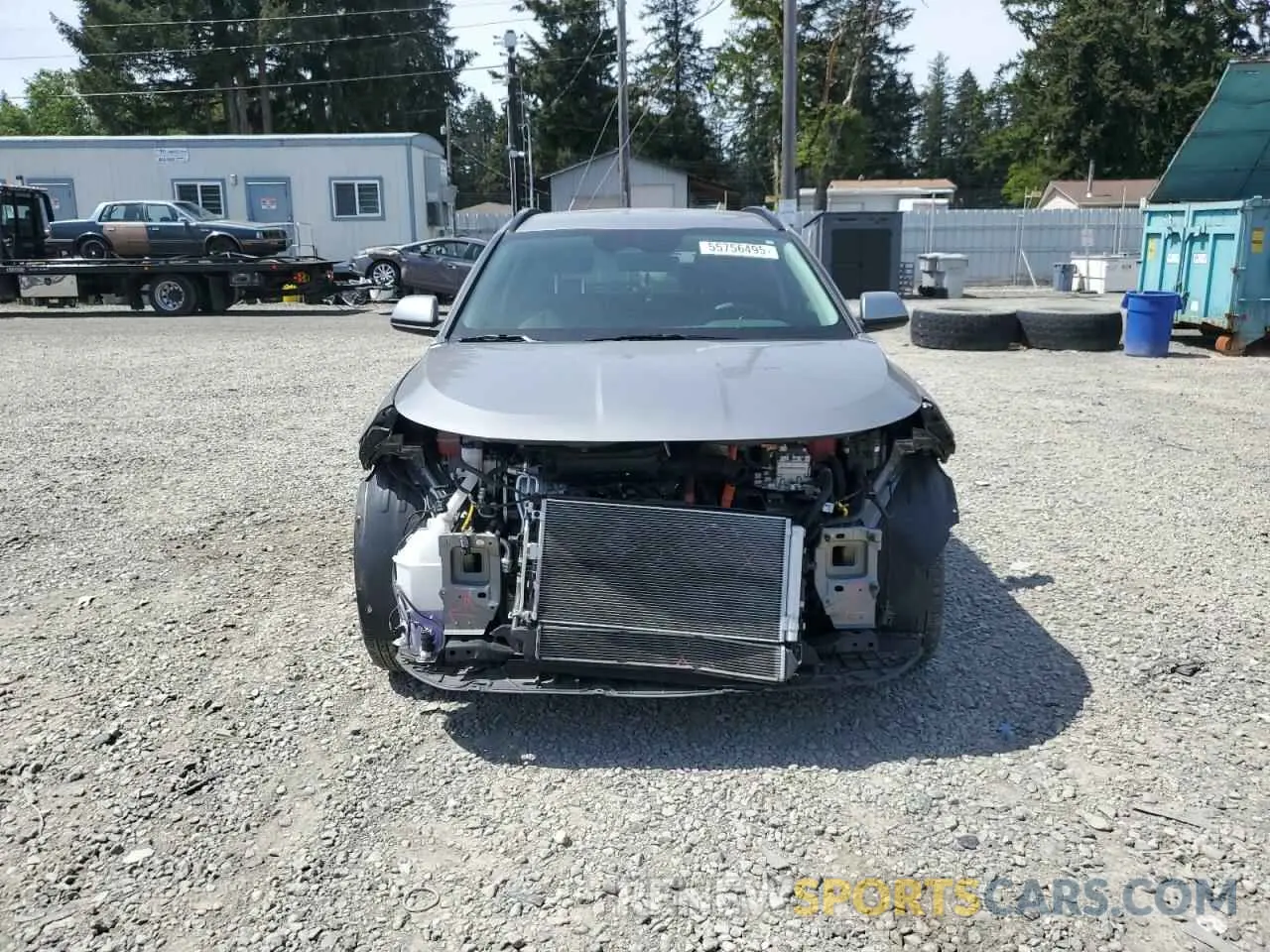 5 Photograph of a damaged car KNDCP3LE9P5086536 KIA NIRO 2023