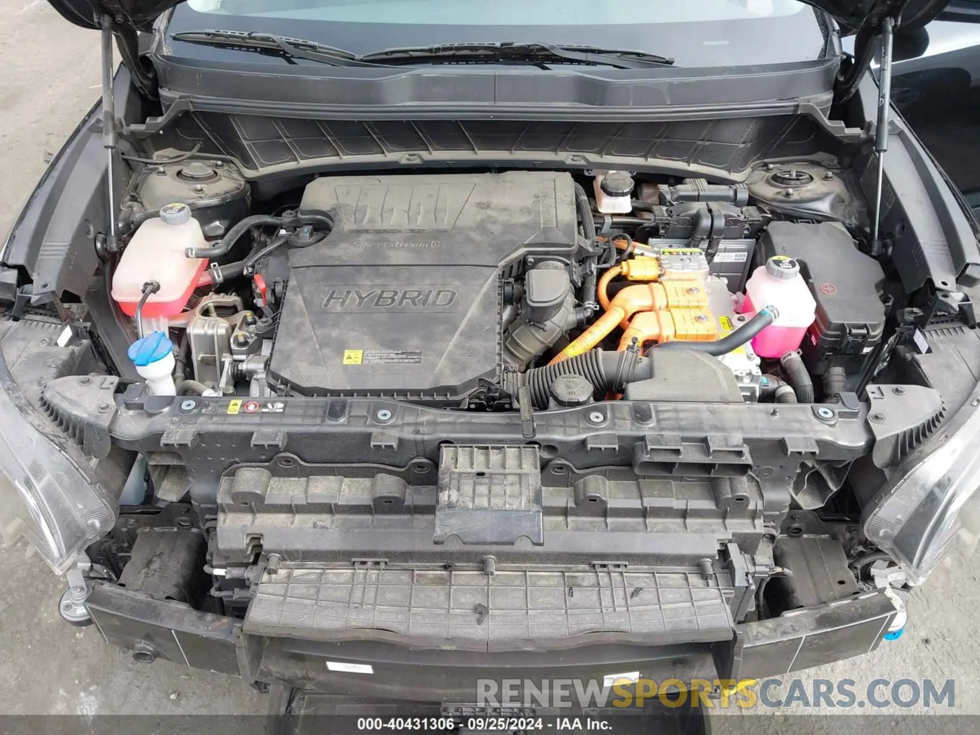 10 Photograph of a damaged car KNDCR3LE0P5059204 KIA NIRO 2023