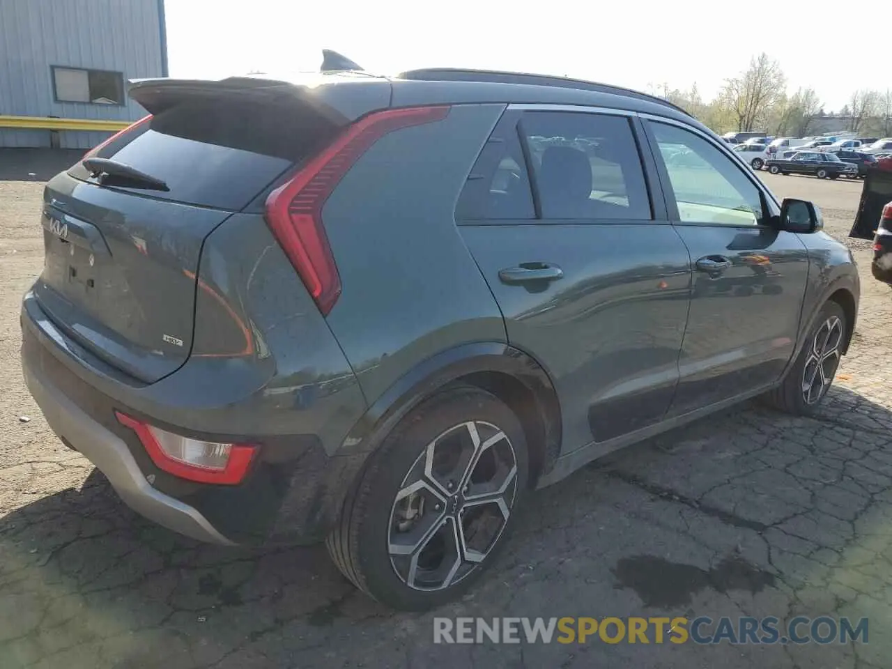 3 Photograph of a damaged car KNDCR3LE1P5070759 KIA NIRO 2023