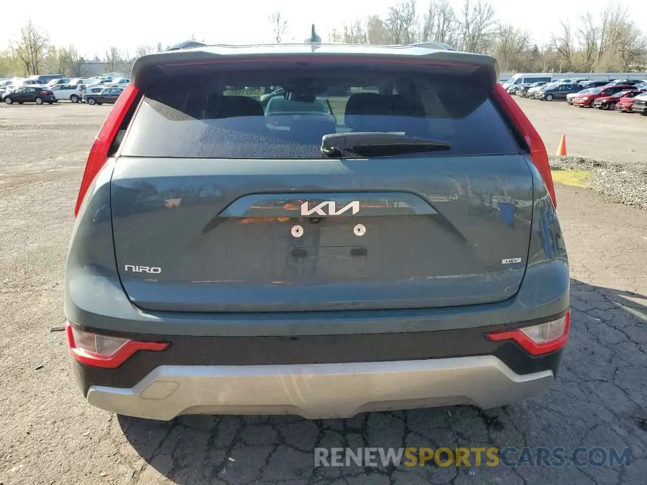 6 Photograph of a damaged car KNDCR3LE1P5070759 KIA NIRO 2023