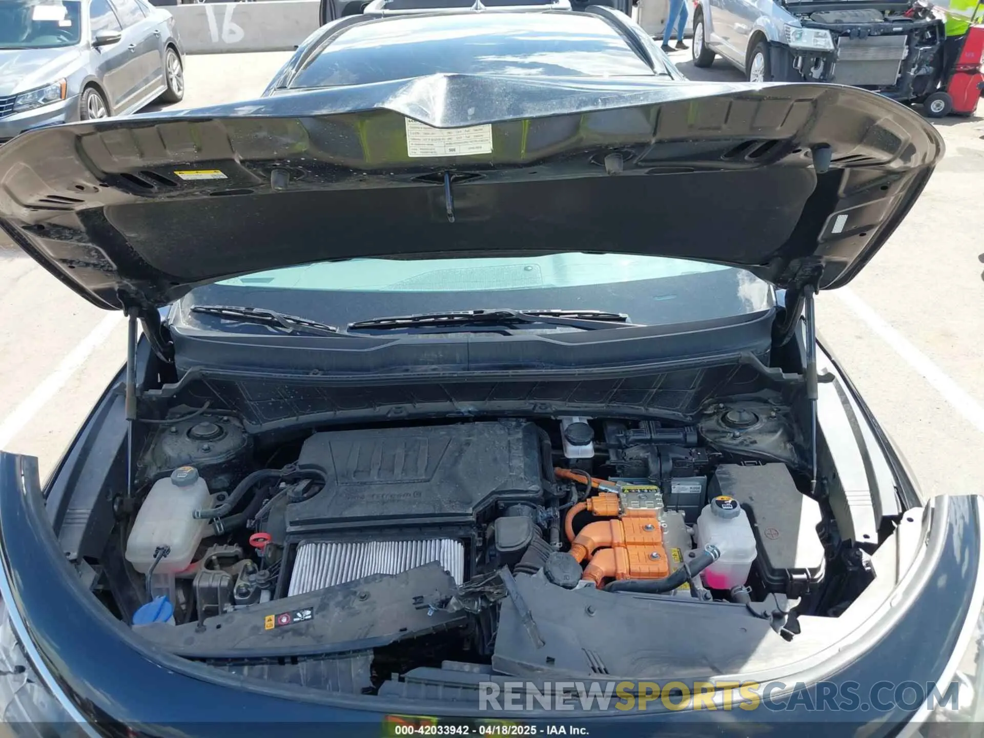 10 Photograph of a damaged car KNDCR3LE1P5100018 KIA NIRO 2023