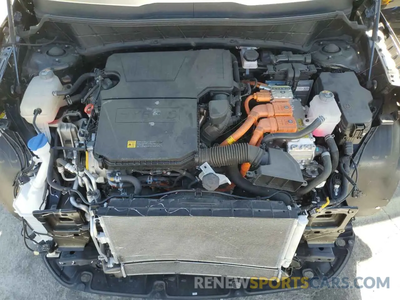 13 Photograph of a damaged car KNDCR3LE2P5076683 KIA NIRO 2023