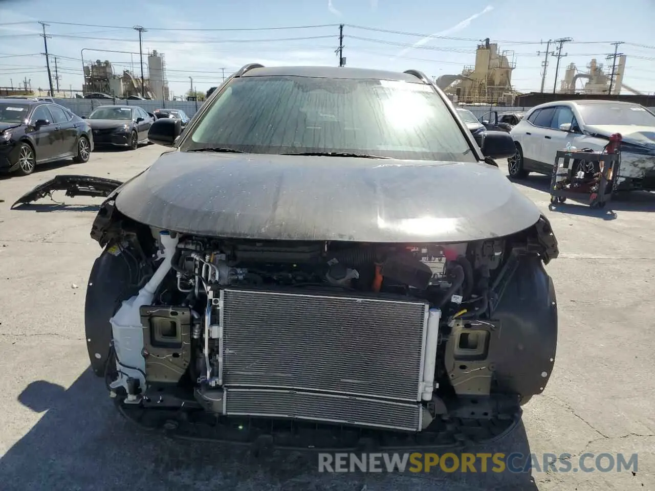 5 Photograph of a damaged car KNDCR3LE2P5076683 KIA NIRO 2023