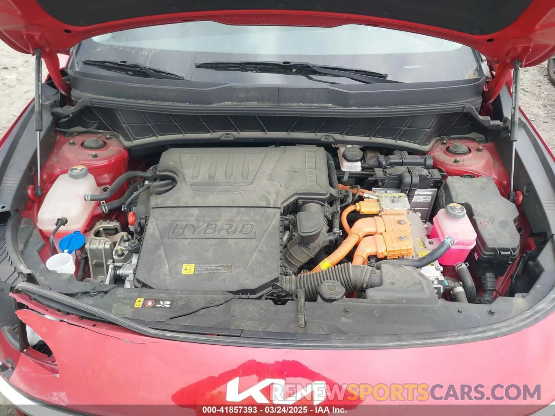 10 Photograph of a damaged car KNDCR3LE3P5063909 KIA NIRO 2023