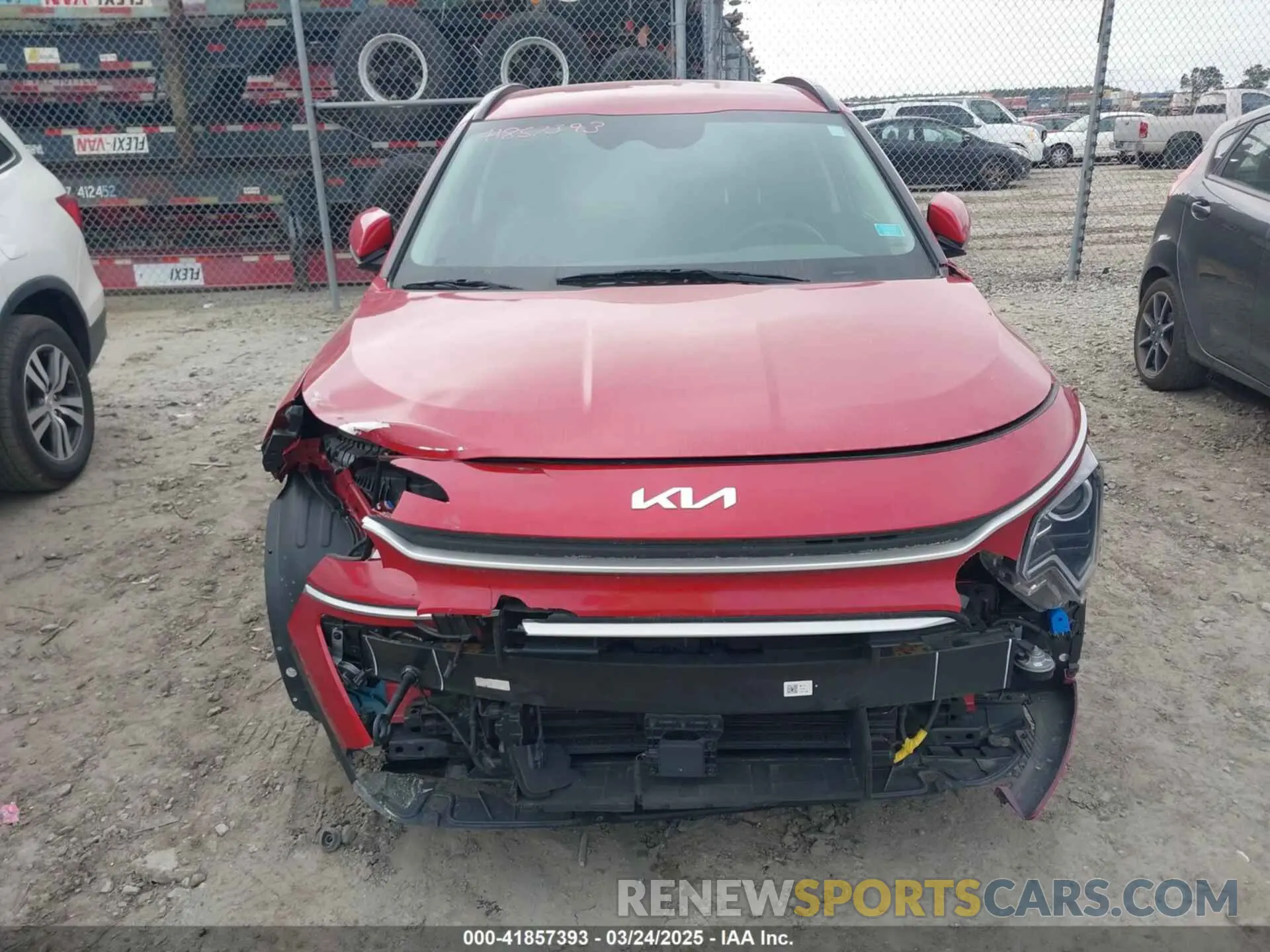 12 Photograph of a damaged car KNDCR3LE3P5063909 KIA NIRO 2023