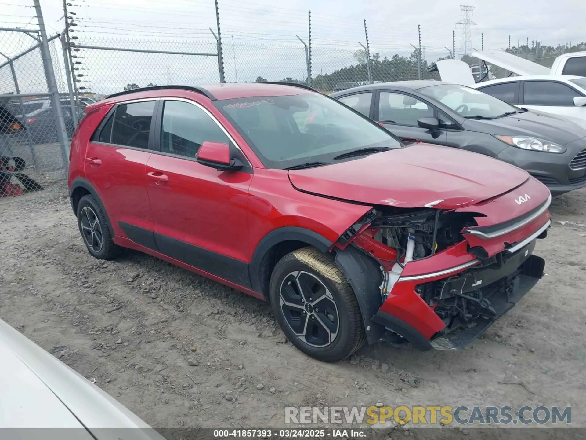 13 Photograph of a damaged car KNDCR3LE3P5063909 KIA NIRO 2023
