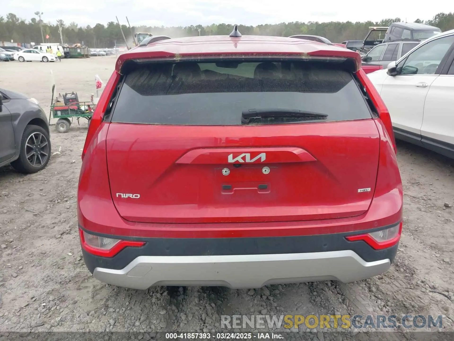 16 Photograph of a damaged car KNDCR3LE3P5063909 KIA NIRO 2023