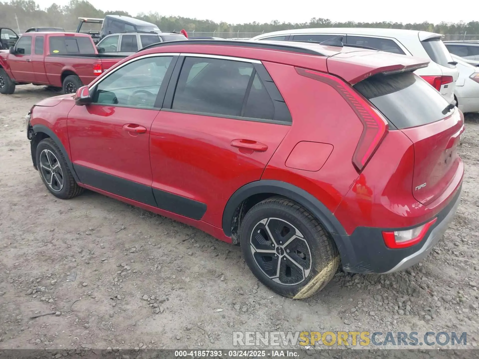3 Photograph of a damaged car KNDCR3LE3P5063909 KIA NIRO 2023