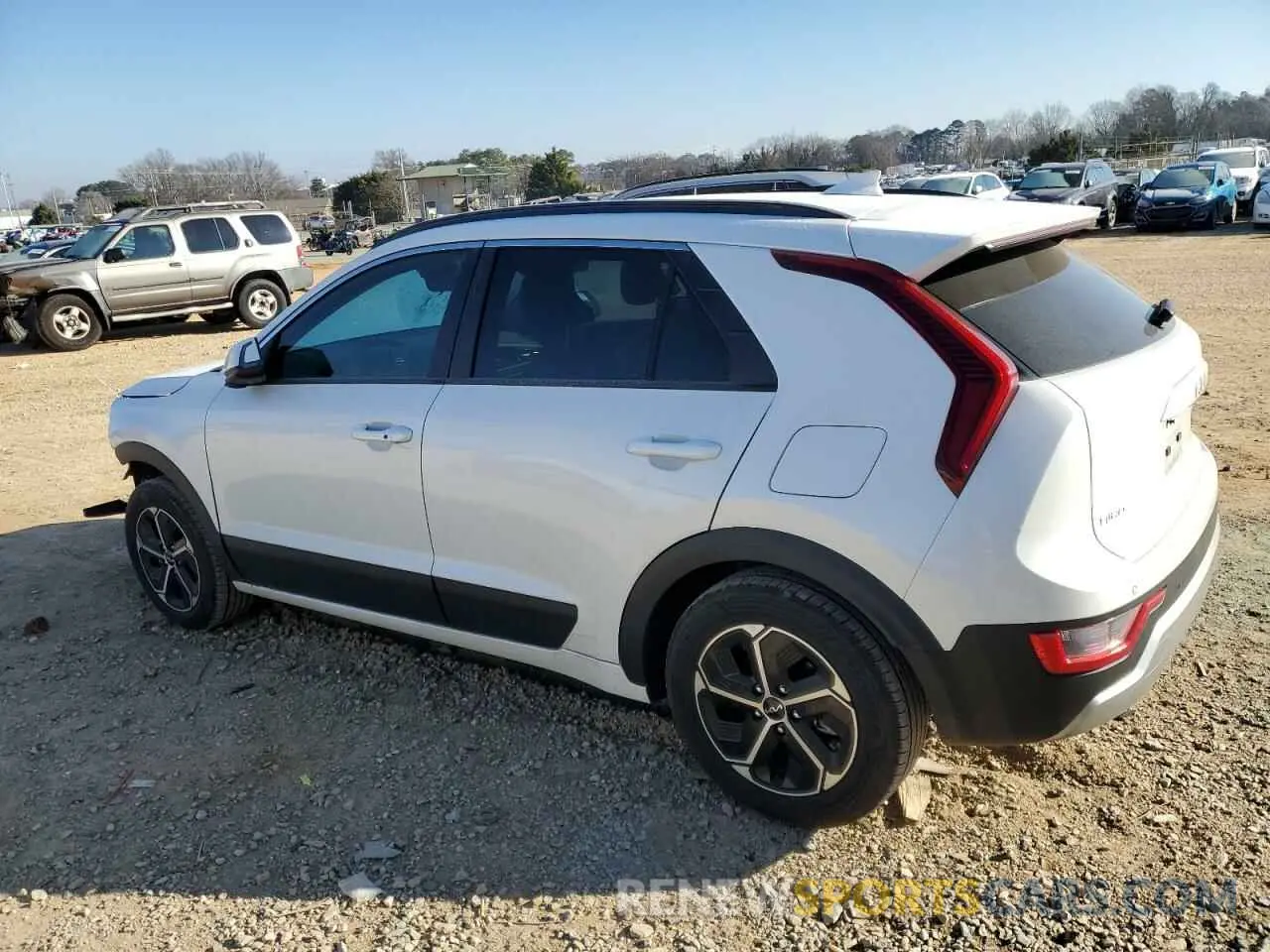 2 Photograph of a damaged car KNDCR3LE5P5081599 KIA NIRO 2023