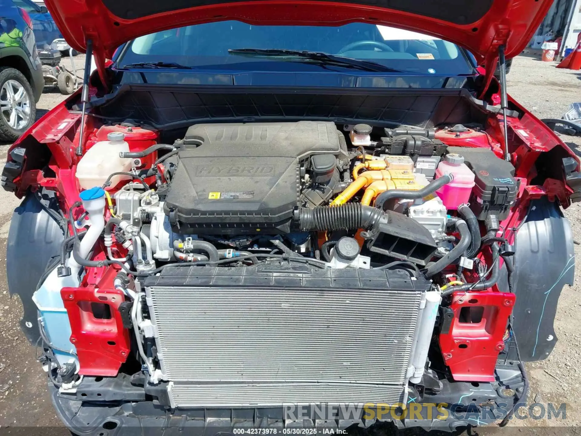 10 Photograph of a damaged car KNDCR3LE5P5100278 KIA NIRO 2023