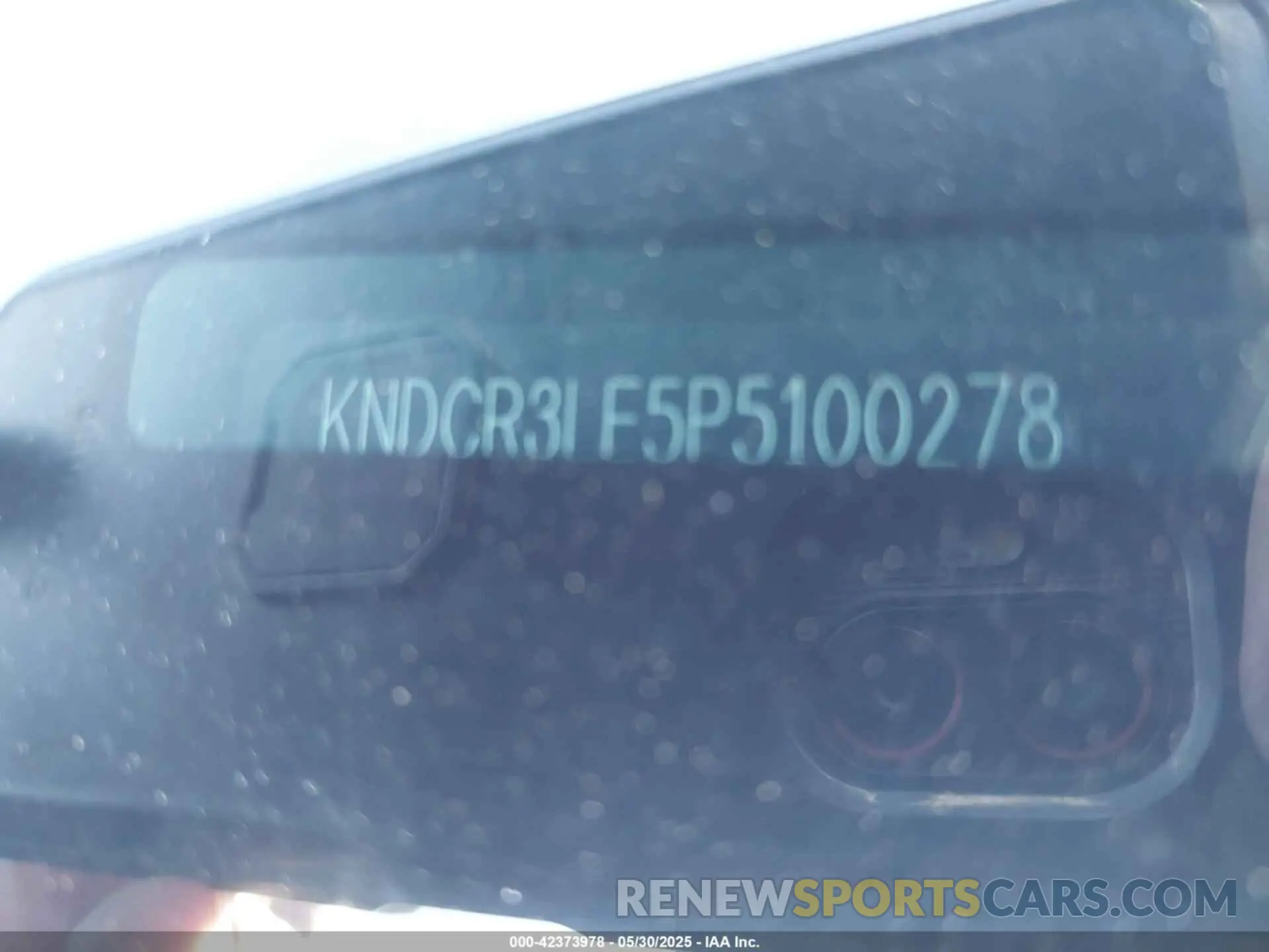 9 Photograph of a damaged car KNDCR3LE5P5100278 KIA NIRO 2023