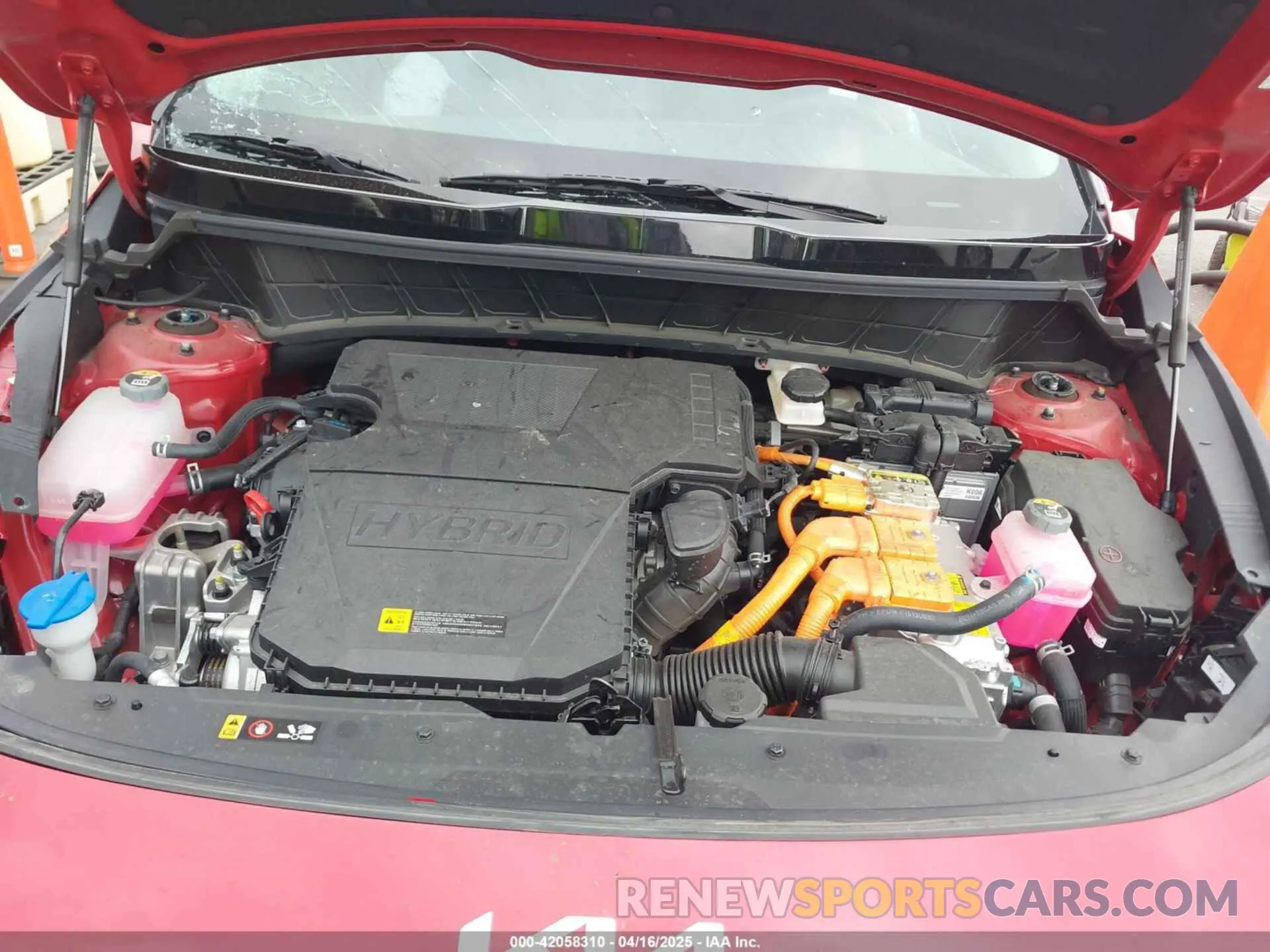 10 Photograph of a damaged car KNDCR3LE5P5110115 KIA NIRO 2023