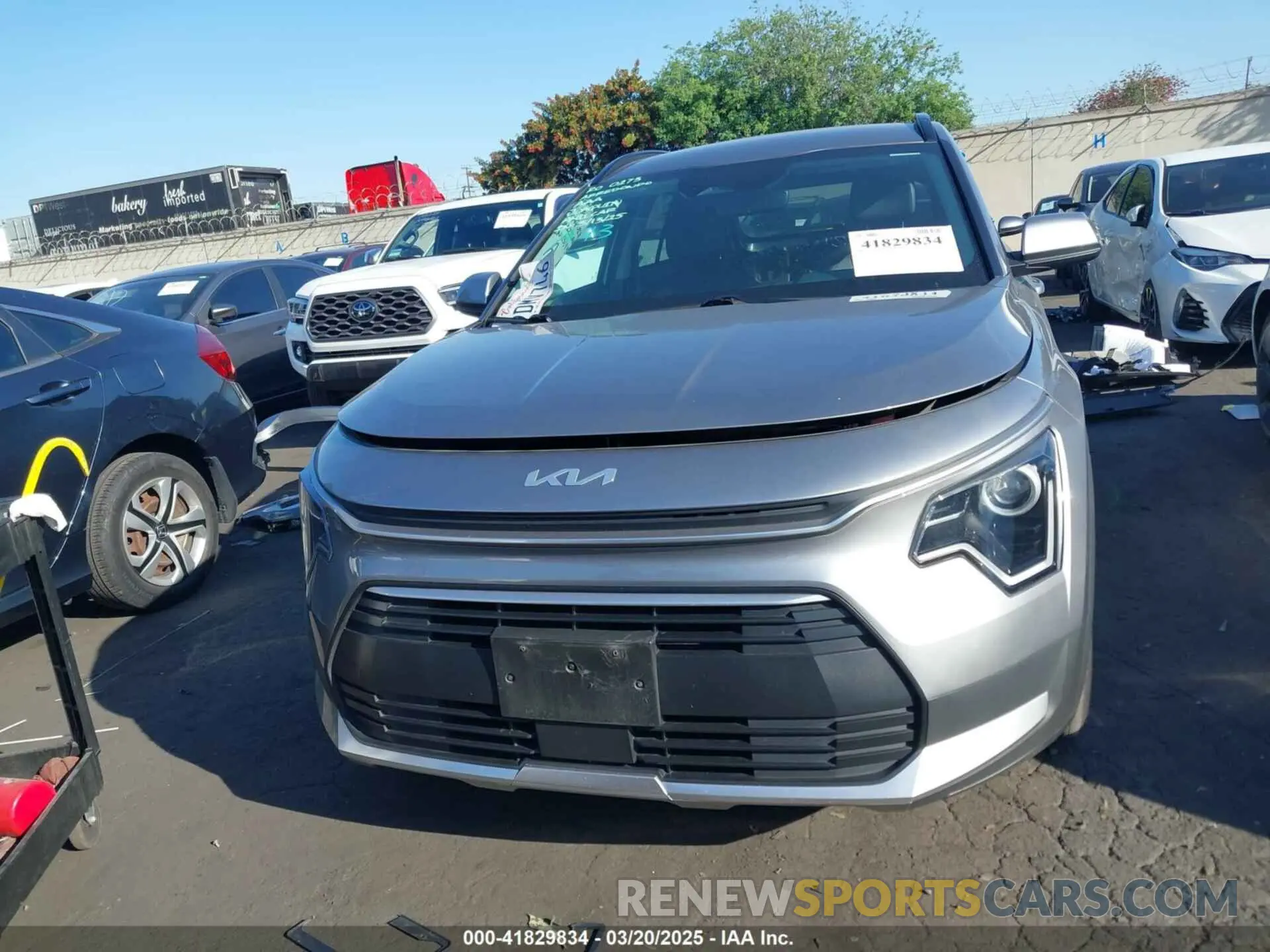 12 Photograph of a damaged car KNDCR3LE6P5051446 KIA NIRO 2023