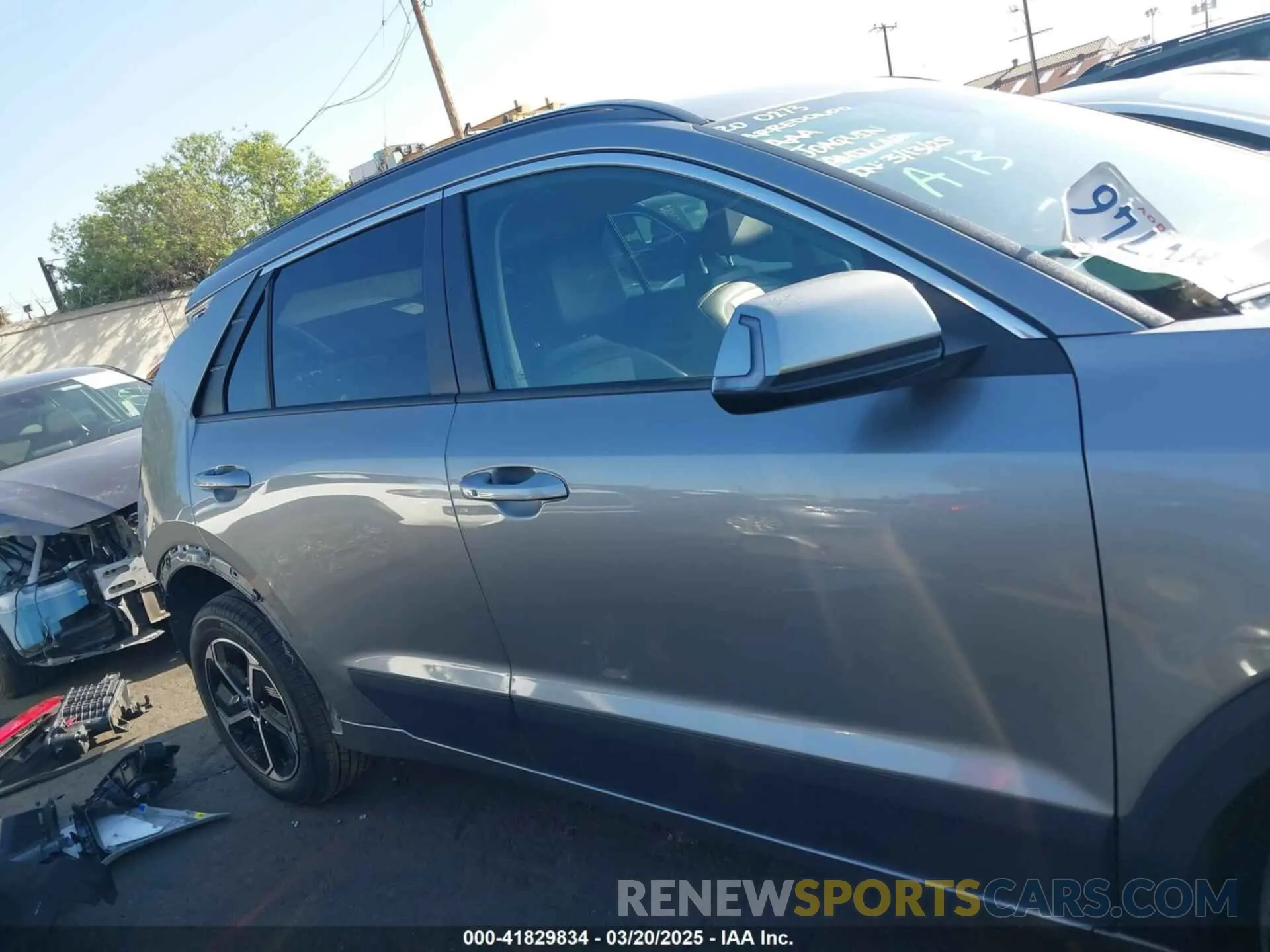 13 Photograph of a damaged car KNDCR3LE6P5051446 KIA NIRO 2023