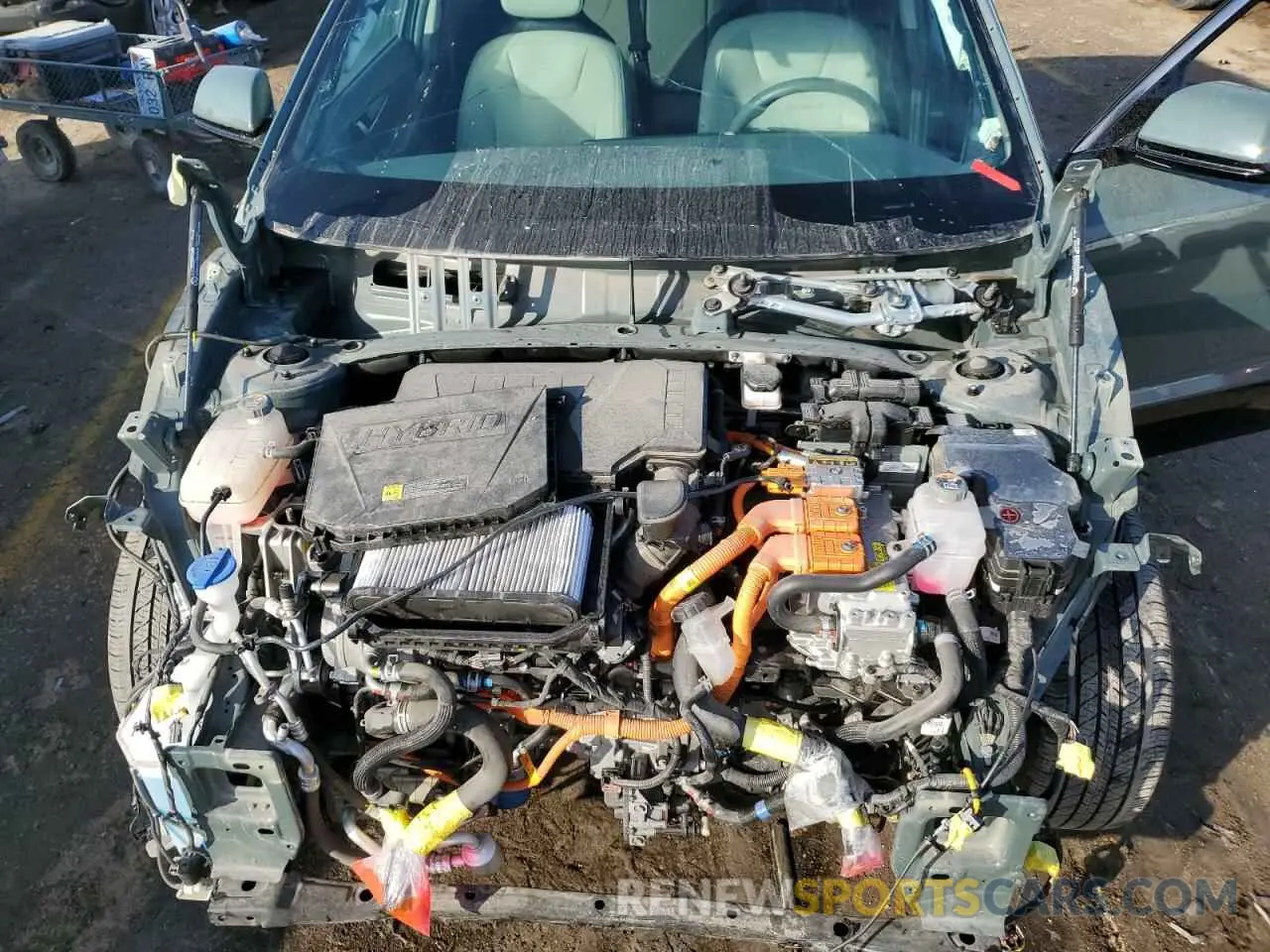 11 Photograph of a damaged car KNDCR3LE6P5056162 KIA NIRO 2023