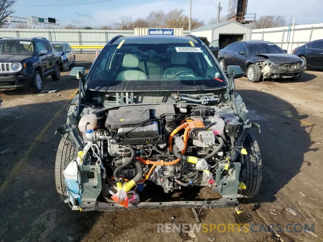 5 Photograph of a damaged car KNDCR3LE6P5056162 KIA NIRO 2023