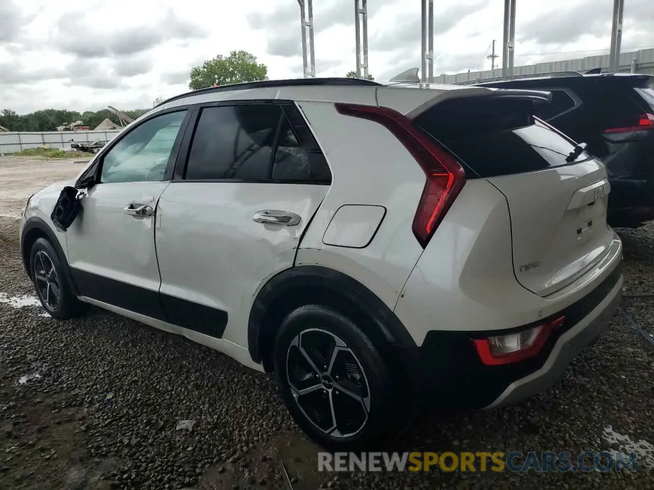 2 Photograph of a damaged car KNDCR3LE7P5059152 KIA NIRO 2023