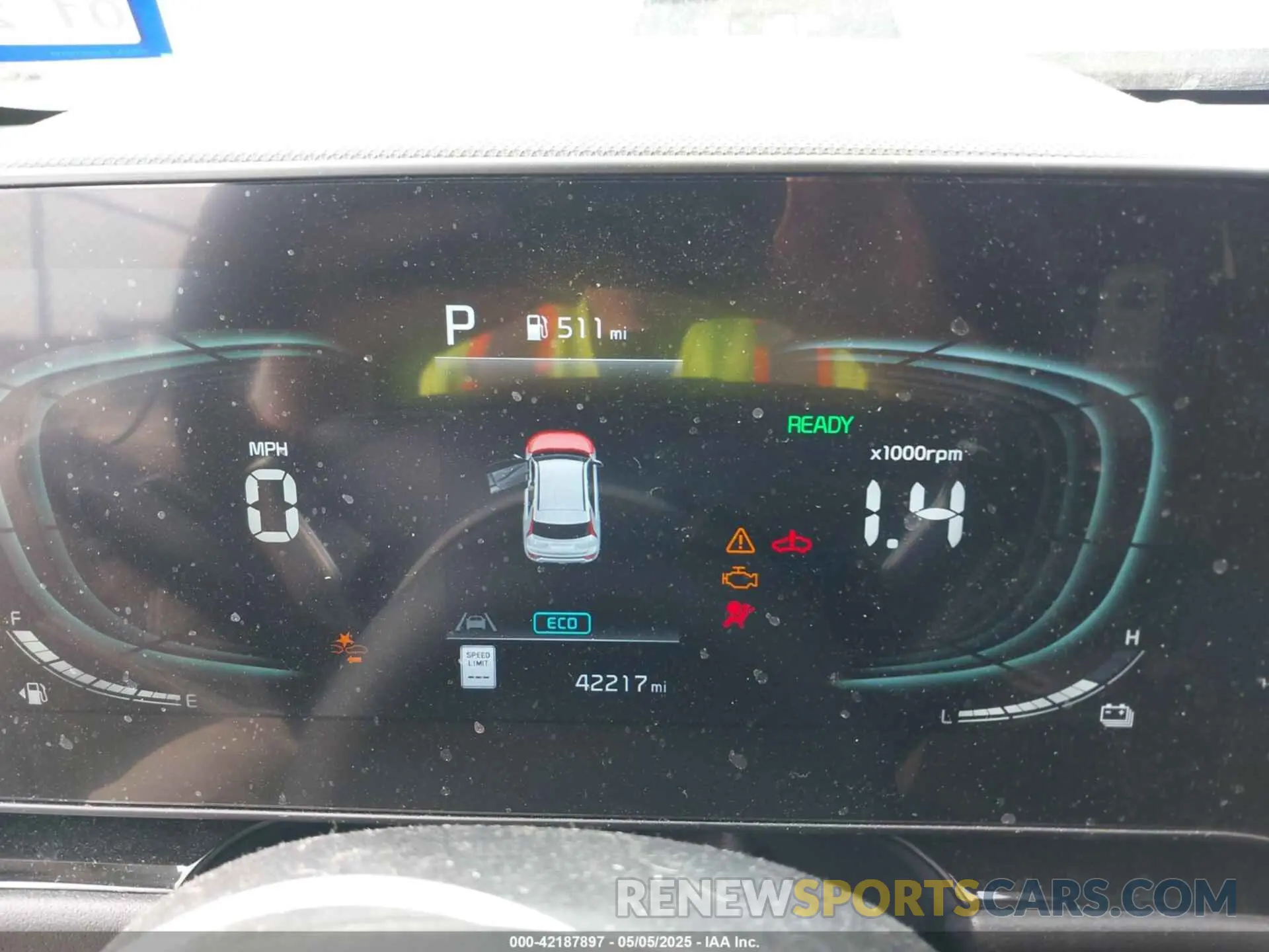 7 Photograph of a damaged car KNDCR3LE7P5060883 KIA NIRO 2023