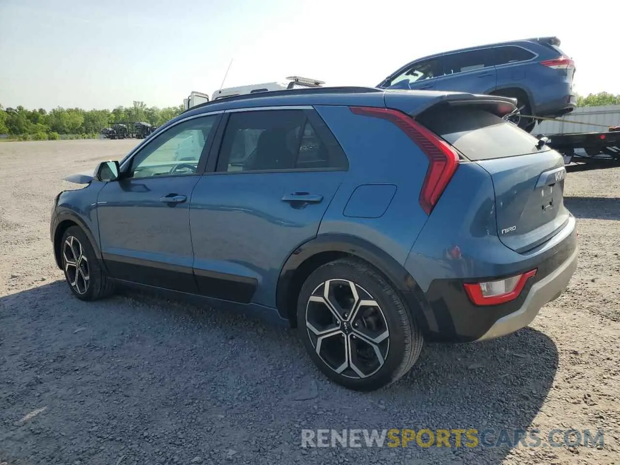 2 Photograph of a damaged car KNDCR3LE7P5091602 KIA NIRO 2023