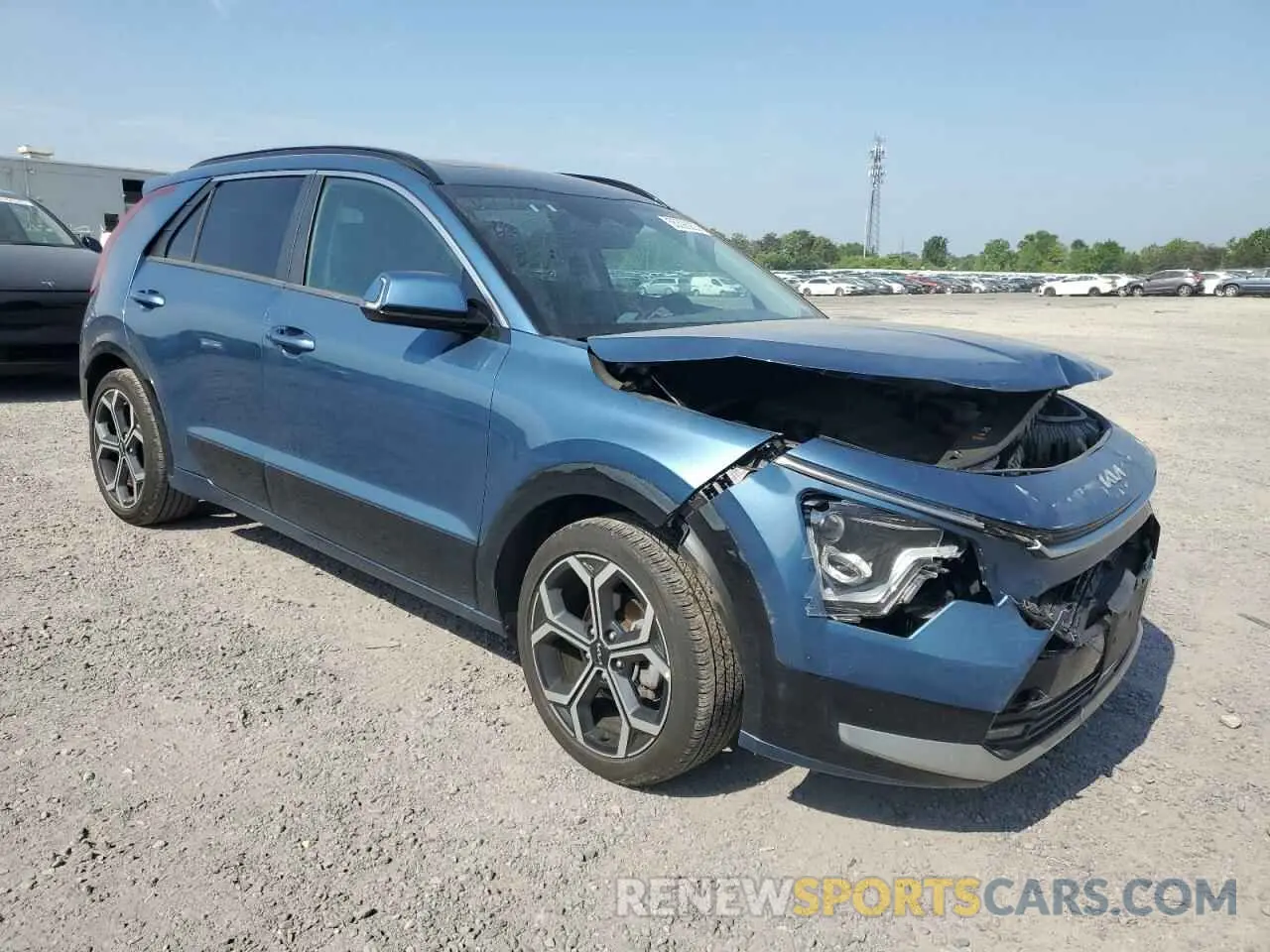 4 Photograph of a damaged car KNDCR3LE7P5091602 KIA NIRO 2023