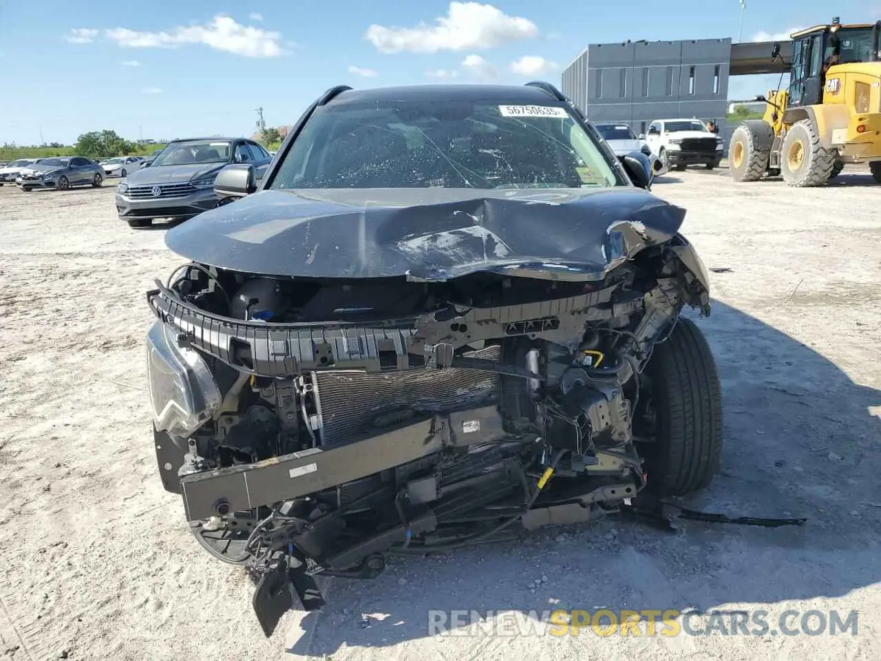 5 Photograph of a damaged car KNDCR3LE7P5116398 KIA NIRO 2023