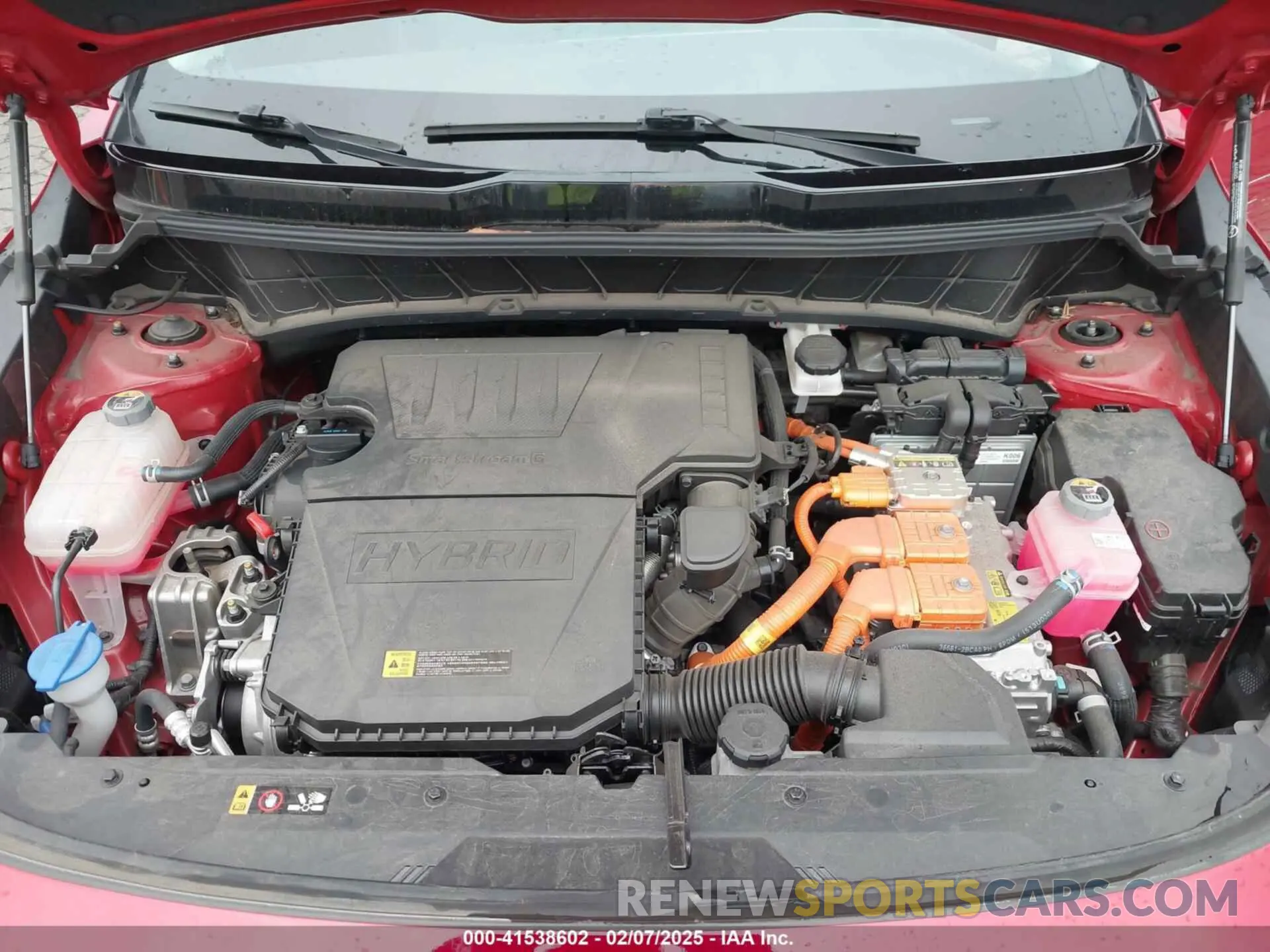 10 Photograph of a damaged car KNDCR3LE8P5040383 KIA NIRO 2023
