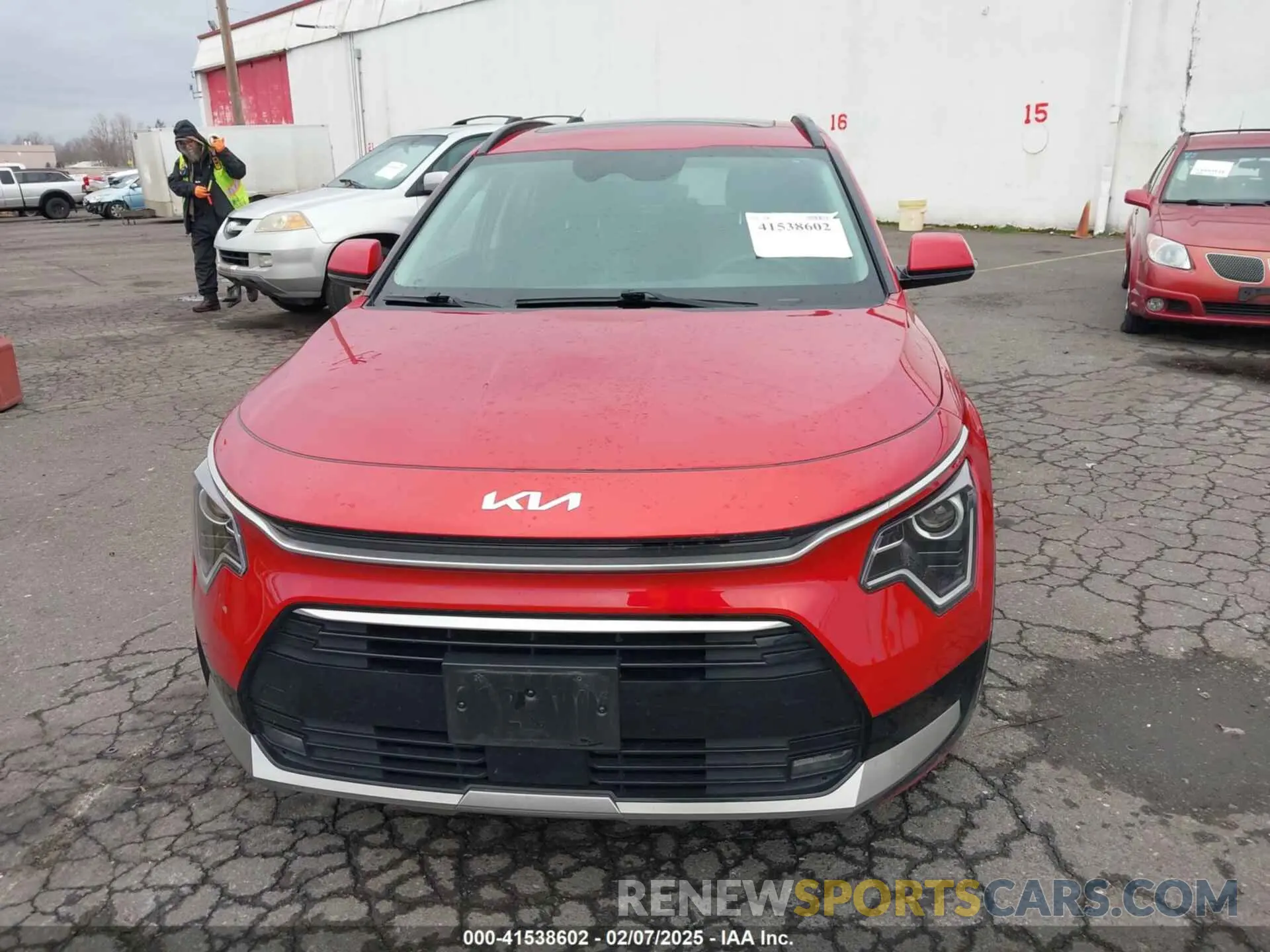 12 Photograph of a damaged car KNDCR3LE8P5040383 KIA NIRO 2023