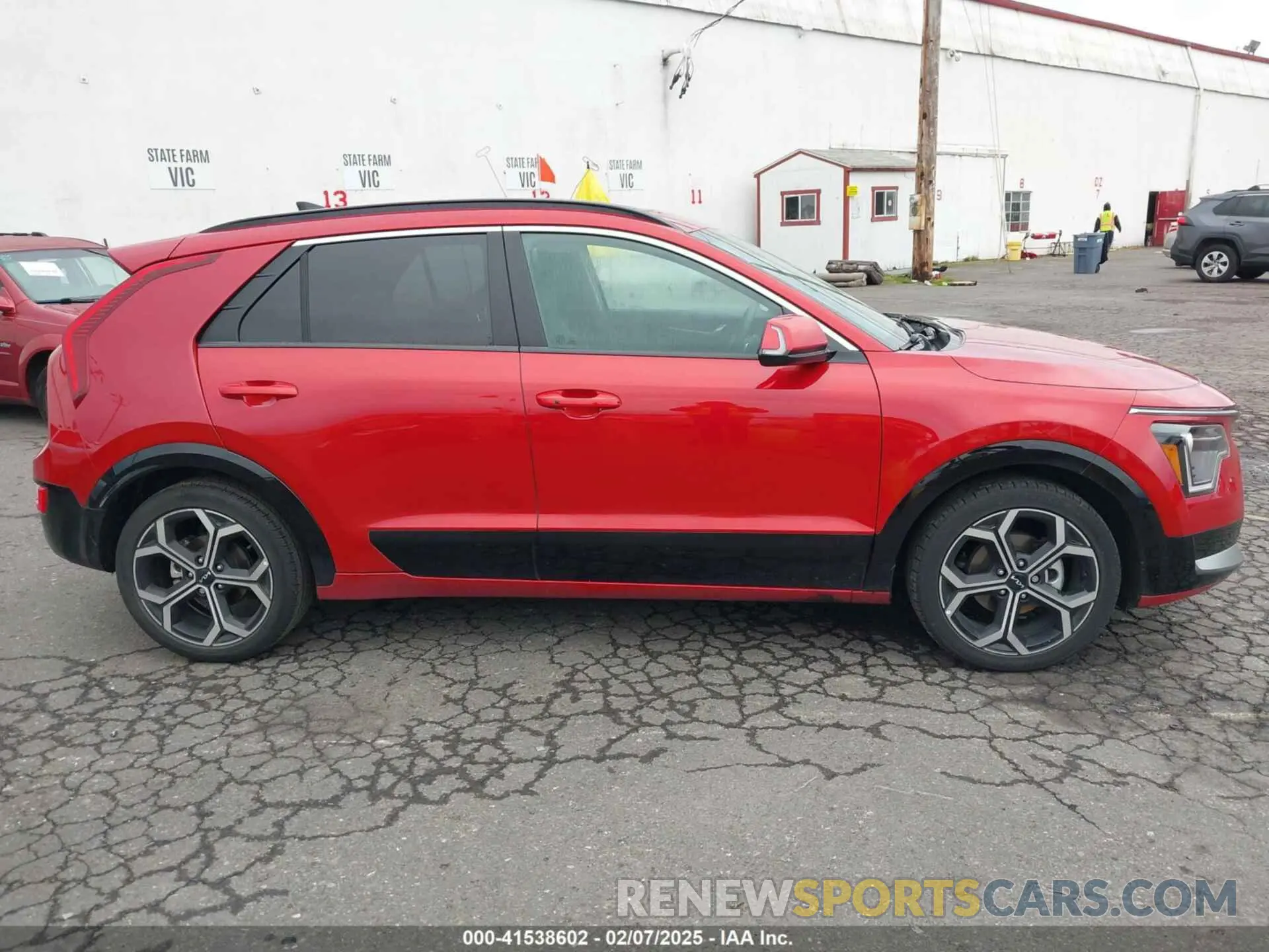 13 Photograph of a damaged car KNDCR3LE8P5040383 KIA NIRO 2023