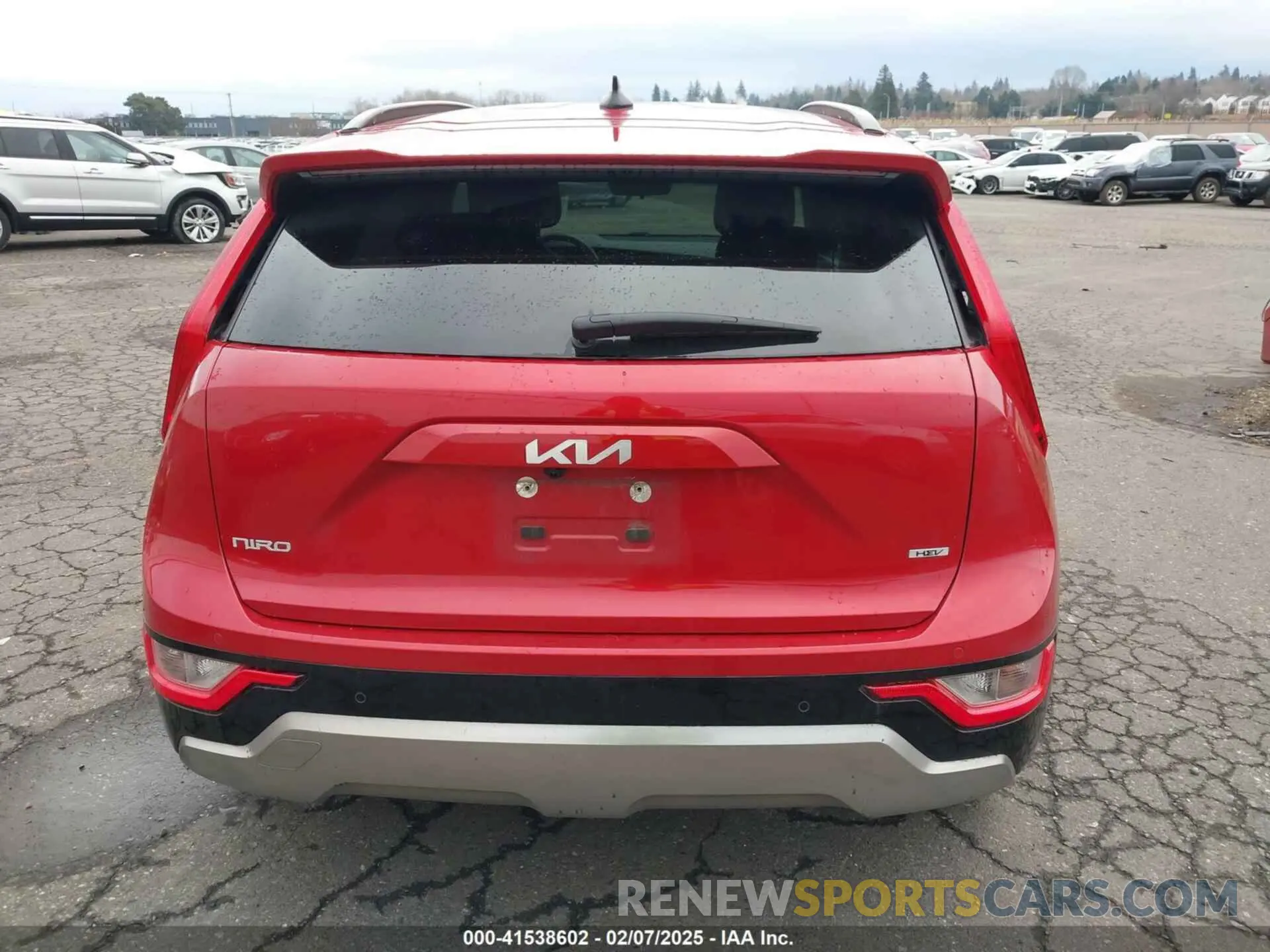 16 Photograph of a damaged car KNDCR3LE8P5040383 KIA NIRO 2023