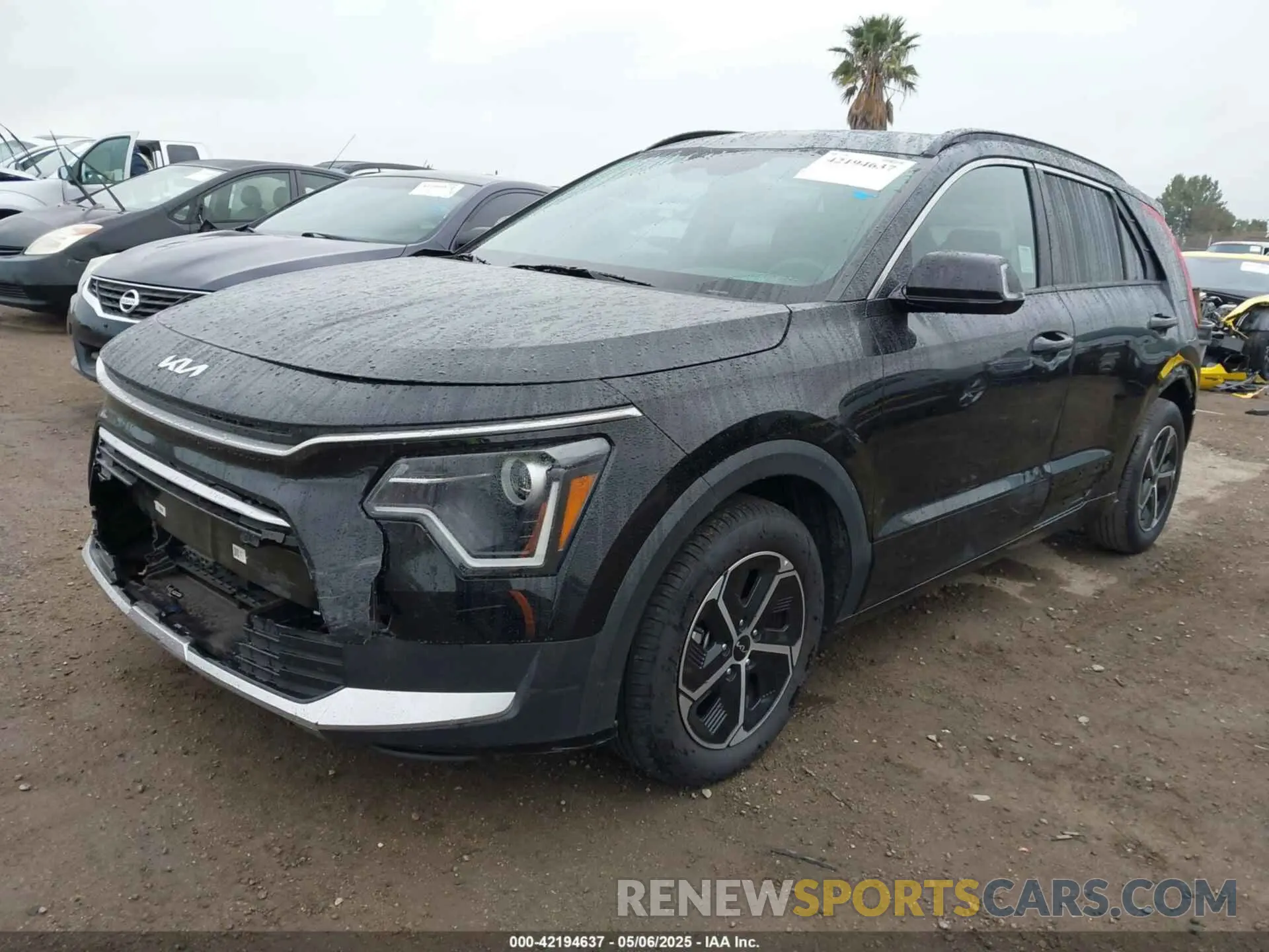2 Photograph of a damaged car KNDCR3LE8P5086327 KIA NIRO 2023