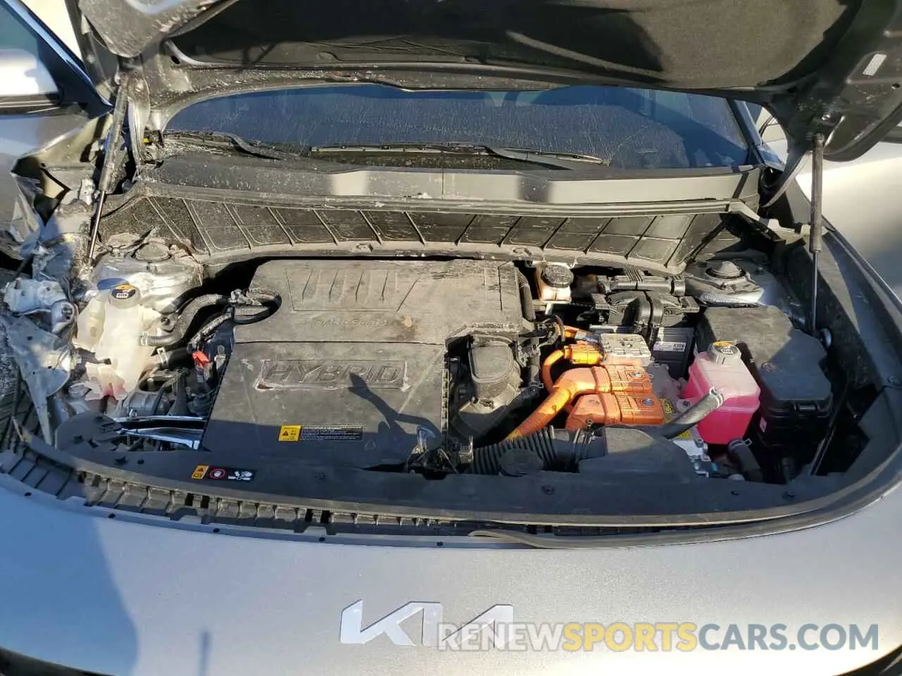 12 Photograph of a damaged car KNDCR3LE8P5106446 KIA NIRO 2023