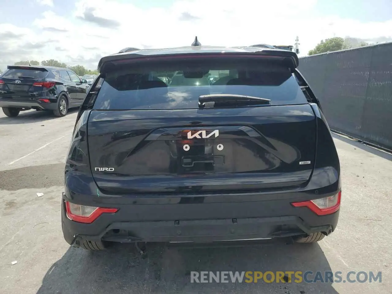 6 Photograph of a damaged car KNDCR3LE8P5112067 KIA NIRO 2023