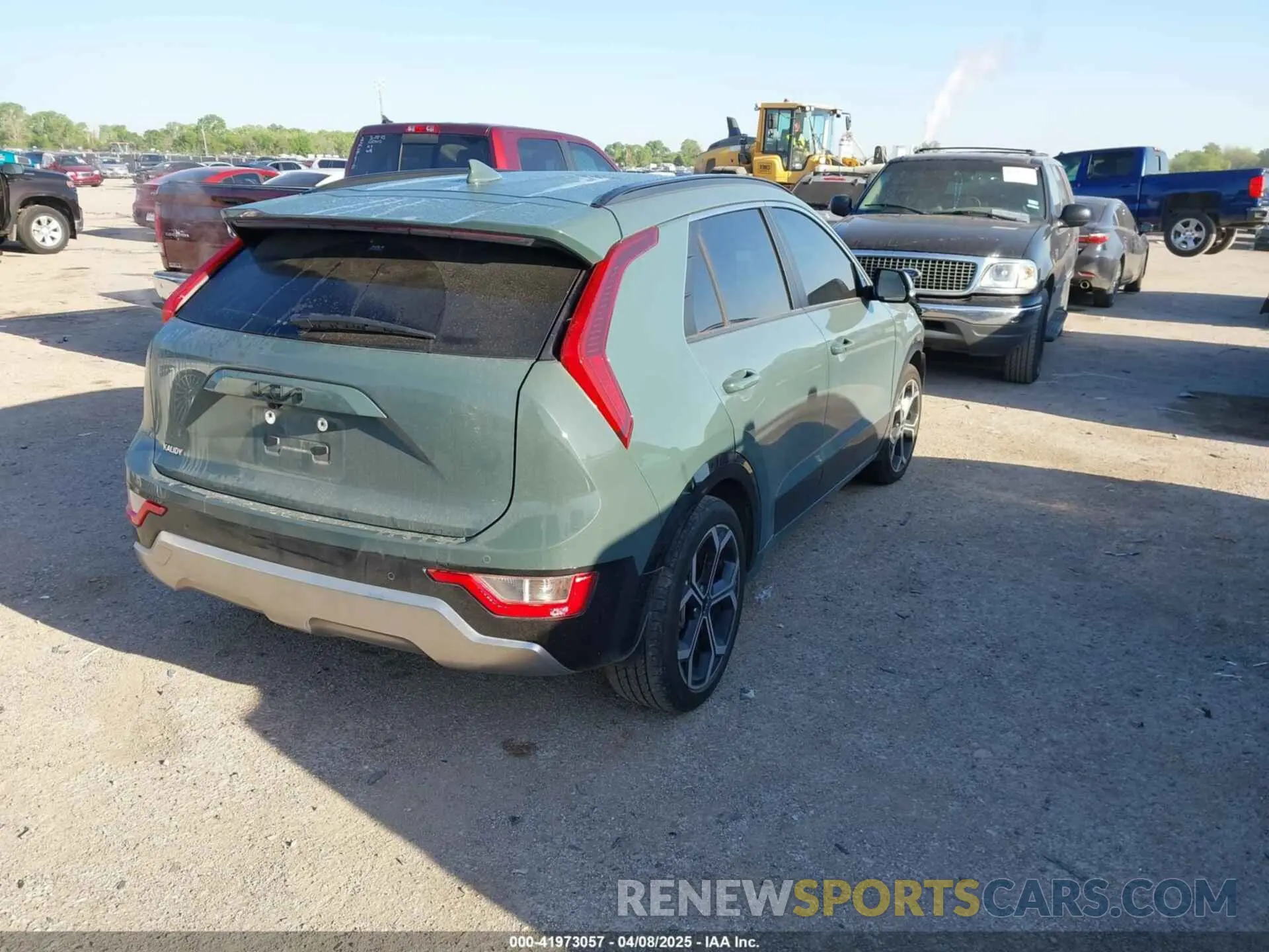4 Photograph of a damaged car KNDCR3LE9P5037508 KIA NIRO 2023