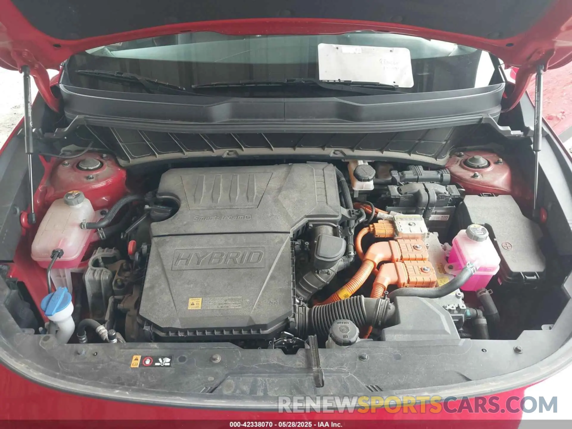 10 Photograph of a damaged car KNDCR3LE9P5044717 KIA NIRO 2023