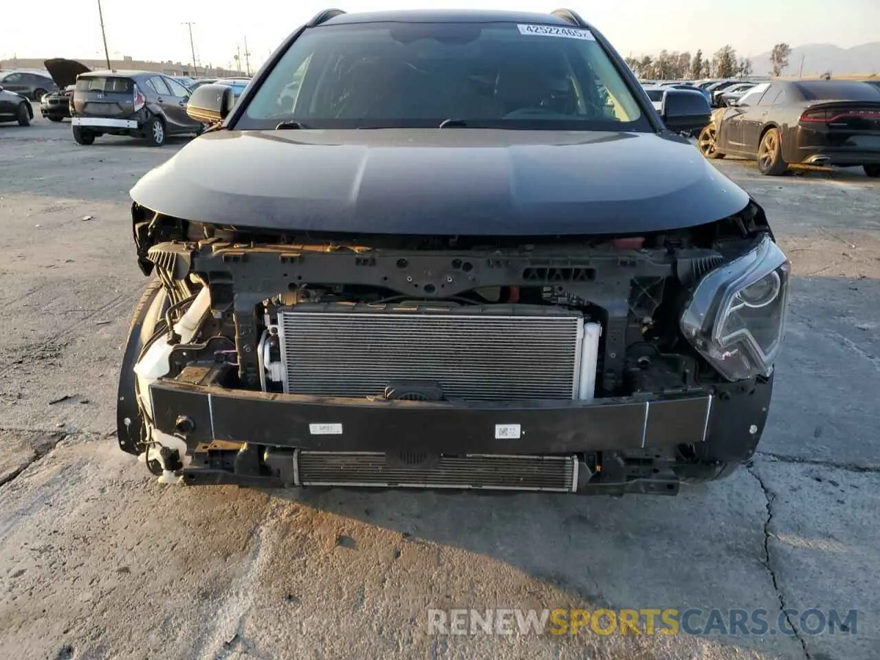 5 Photograph of a damaged car KNDCR3LE9P5076681 KIA NIRO 2023