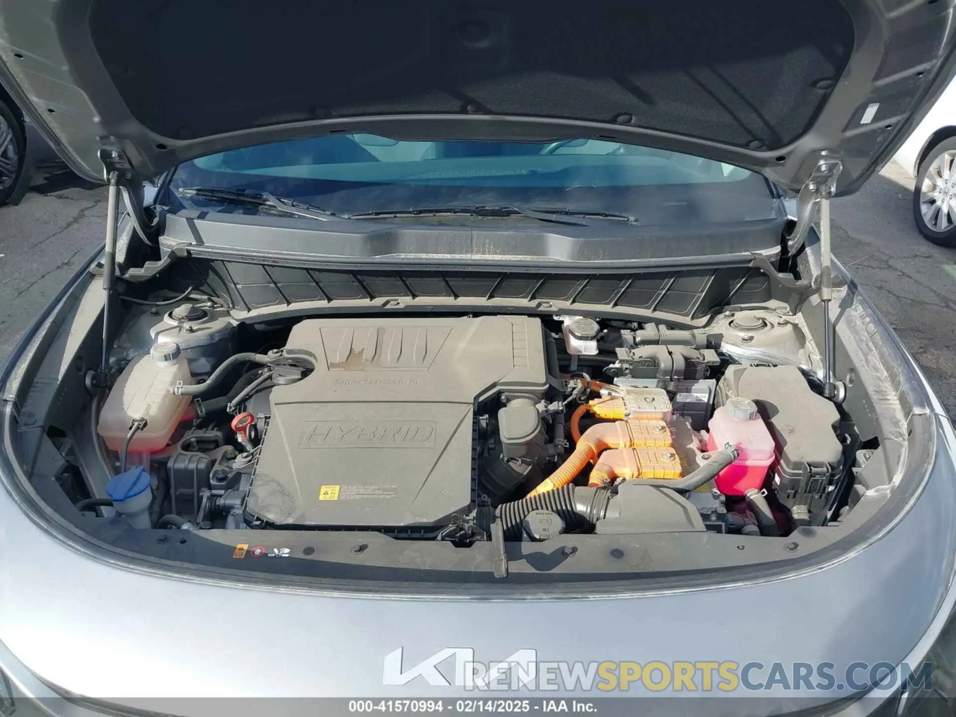 10 Photograph of a damaged car KNDCR3LE9P5097384 KIA NIRO 2023