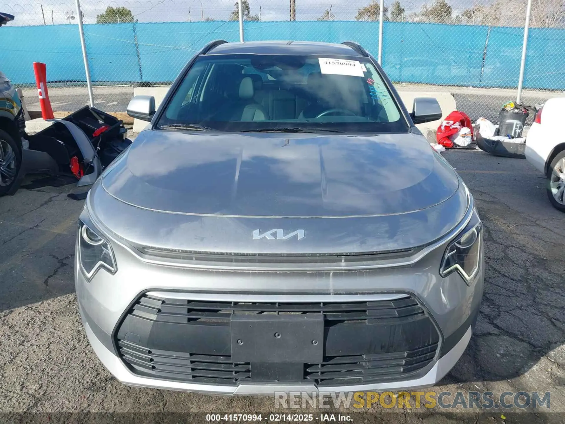 13 Photograph of a damaged car KNDCR3LE9P5097384 KIA NIRO 2023