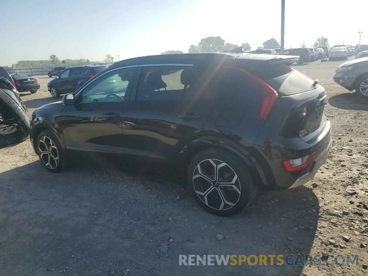 2 Photograph of a damaged car KNDCR3LE9P5113003 KIA NIRO 2023