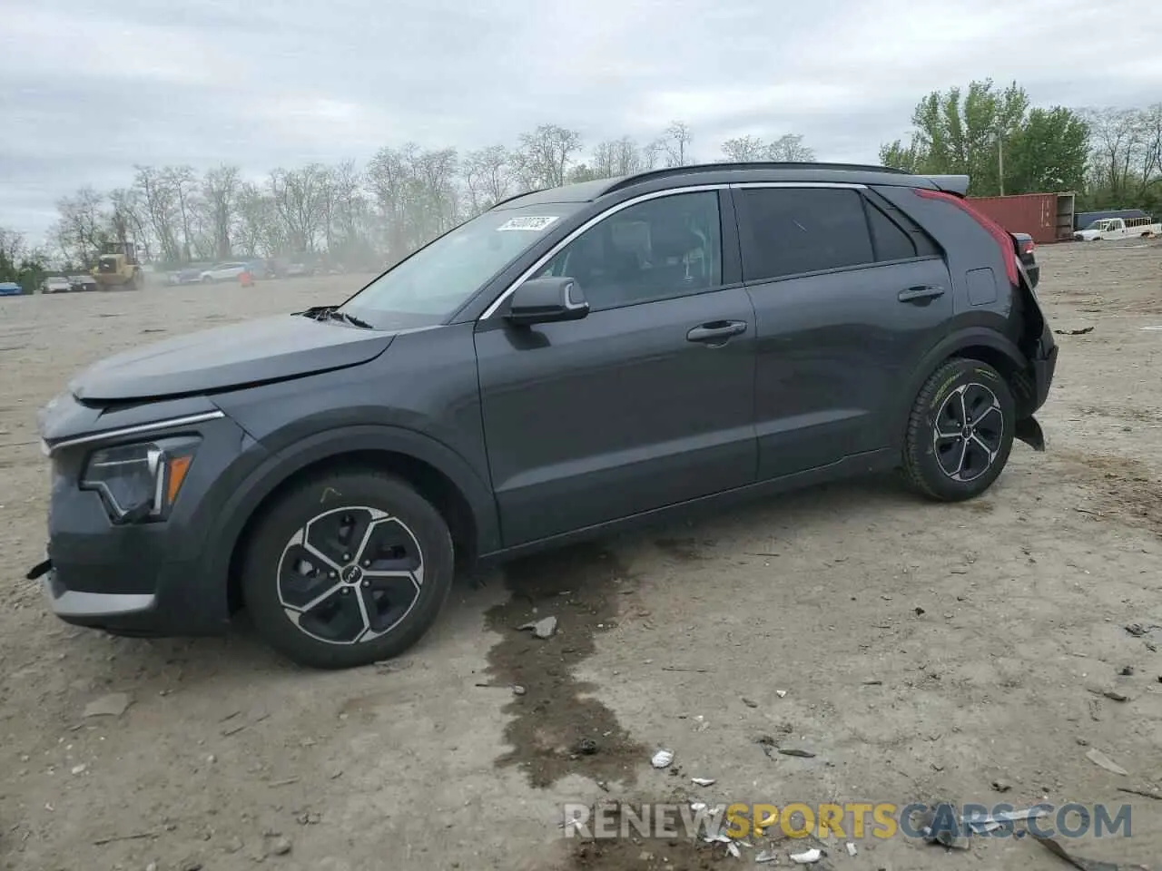 1 Photograph of a damaged car KNDCR3LEXP5052972 KIA NIRO 2023