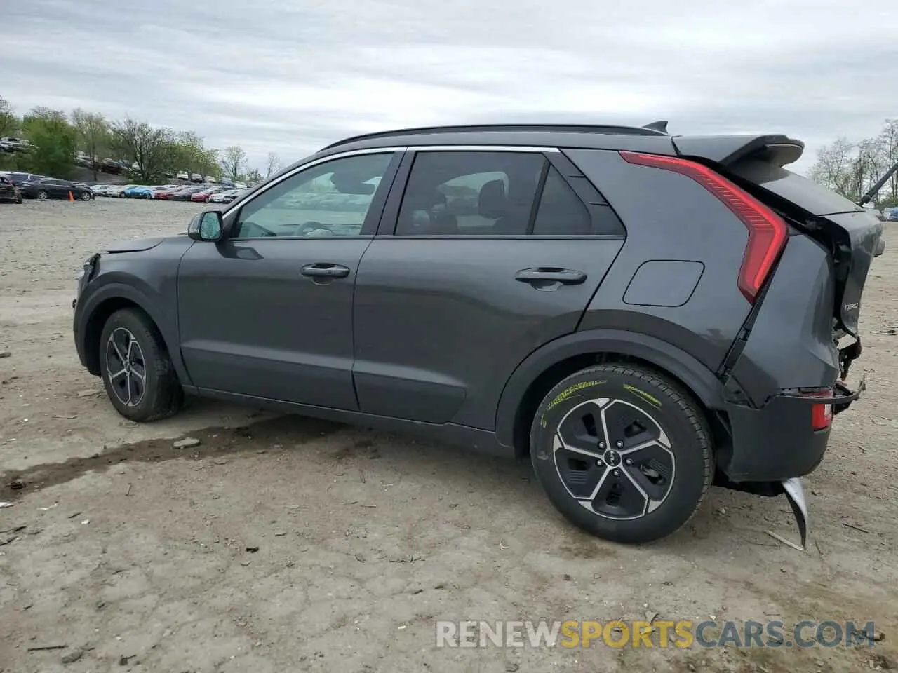 2 Photograph of a damaged car KNDCR3LEXP5052972 KIA NIRO 2023