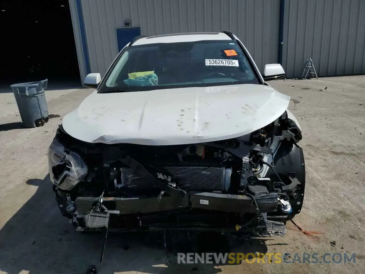 5 Photograph of a damaged car KNDCR3LEXP5058092 KIA NIRO 2023