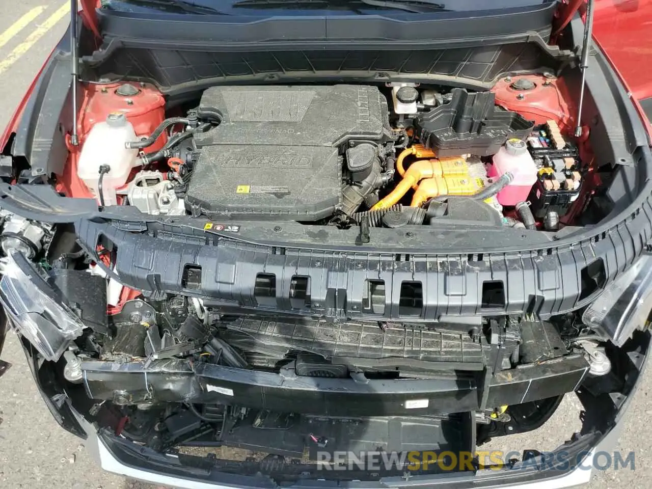 11 Photograph of a damaged car KNDCR3LEXP5080545 KIA NIRO 2023